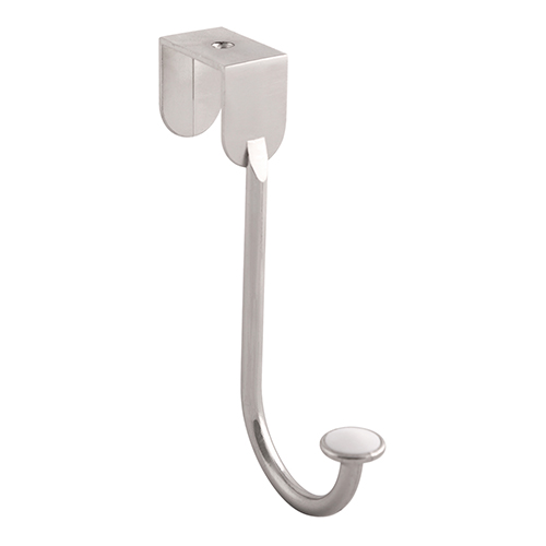 Handy Home, La primera línea de productos de Handy Home fue Tubos y accesorios para closet, posteriormente se empiezan a comercializar Herrajes para muebles, una línea extensa que ha ido abarcando productos como Correderas para cajón, bisagras para muebles, rodajas, accesorios diversos y últimamente accesorios de cocina y patas para sofá; además de también comercializar Jaladeras y Botones con diseños y materiales diversos para todo tipo de gustos decorativos y funcionales para gabinetes y cajones. GANCHO PARA SOBREPUERTA - GANCHO PARA  SOBREPUERTA