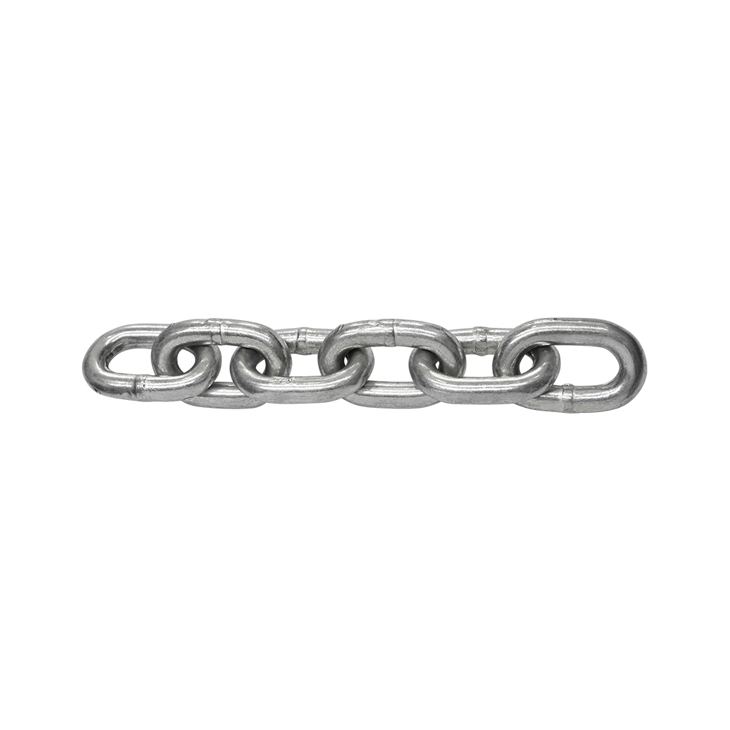 CADENA DE ACERO SOLDADA - Veker - La marca mexicana de ramo ferretero con variedad de productos. Entre los que se destaca la Tela mosquitera fabricadas con modelos como Nylon, galvanizado, reforzada y Aluminio; Felpa para perfil de aluminio para mejor ventilación de tus espacios; Ventiladores Industriales y residenciales ideales para temporadas cálidas del año; Tornillos para Lámina y Tornillos para Madera que ayudan a fijación y soporte; Cadena y cable de acero con sus respectivos accesorio. Abarcamos el ramo de la herrería con la variedad de modelos en figuras de fierro, puntas y flechas ofreciendo una gran variedad de modelos y estilos para cada necesidad.