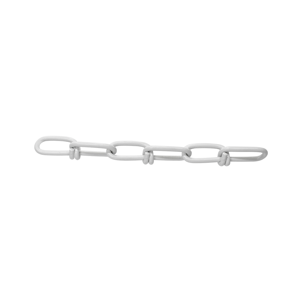 CADENA ESLABON DOBLE "VICTOR" - Veker - La marca mexicana de ramo ferretero con variedad de productos. Entre los que se destaca la Tela mosquitera fabricadas con modelos como Nylon, galvanizado, reforzada y Aluminio; Felpa para perfil de aluminio para mejor ventilación de tus espacios; Ventiladores Industriales y residenciales ideales para temporadas cálidas del año; Tornillos para Lámina y Tornillos para Madera que ayudan a fijación y soporte; Cadena y cable de acero con sus respectivos accesorio. Abarcamos el ramo de la herrería con la variedad de modelos en figuras de fierro, puntas y flechas ofreciendo una gran variedad de modelos y estilos para cada necesidad.