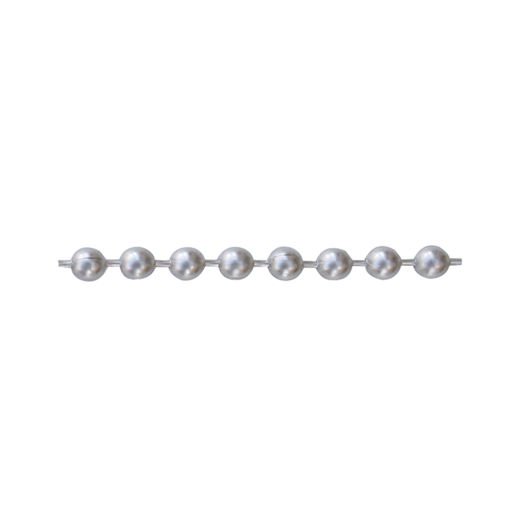 CADENA DE BOLA - Veker - La marca mexicana de ramo ferretero con variedad de productos. Entre los que se destaca la Tela mosquitera fabricadas con modelos como Nylon, galvanizado, reforzada y Aluminio; Felpa para perfil de aluminio para mejor ventilación de tus espacios; Ventiladores Industriales y residenciales ideales para temporadas cálidas del año; Tornillos para Lámina y Tornillos para Madera que ayudan a fijación y soporte; Cadena y cable de acero con sus respectivos accesorio. Abarcamos el ramo de la herrería con la variedad de modelos en figuras de fierro, puntas y flechas ofreciendo una gran variedad de modelos y estilos para cada necesidad.