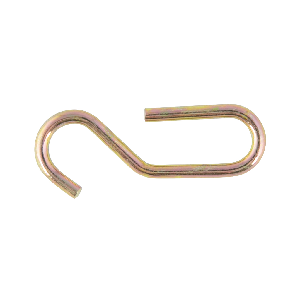 GANCHO "S" PARA MACETAS - Veker - La marca mexicana de ramo ferretero con variedad de productos. Entre los que se destaca la Tela mosquitera fabricadas con modelos como Nylon, galvanizado, reforzada y Aluminio; Felpa para perfil de aluminio para mejor ventilación de tus espacios; Ventiladores Industriales y residenciales ideales para temporadas cálidas del año; Tornillos para Lámina y Tornillos para Madera que ayudan a fijación y soporte; Cadena y cable de acero con sus respectivos accesorio. Abarcamos el ramo de la herrería con la variedad de modelos en figuras de fierro, puntas y flechas ofreciendo una gran variedad de modelos y estilos para cada necesidad.