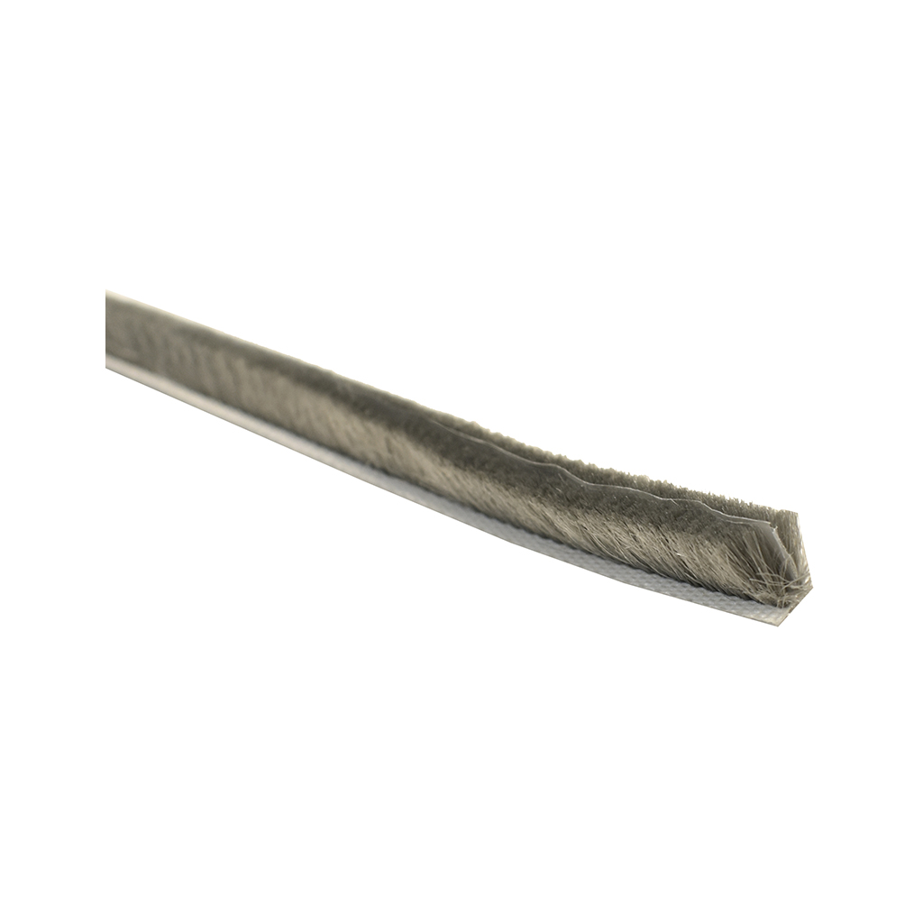 FELPA CON ALETA PLÁSTICA - Veker - La marca mexicana de ramo ferretero con variedad de productos. Entre los que se destaca la Tela mosquitera fabricadas con modelos como Nylon, galvanizado, reforzada y Aluminio; Felpa para perfil de aluminio para mejor ventilación de tus espacios; Ventiladores Industriales y residenciales ideales para temporadas cálidas del año; Tornillos para Lámina y Tornillos para Madera que ayudan a fijación y soporte; Cadena y cable de acero con sus respectivos accesorio. Abarcamos el ramo de la herrería con la variedad de modelos en figuras de fierro, puntas y flechas ofreciendo una gran variedad de modelos y estilos para cada necesidad.