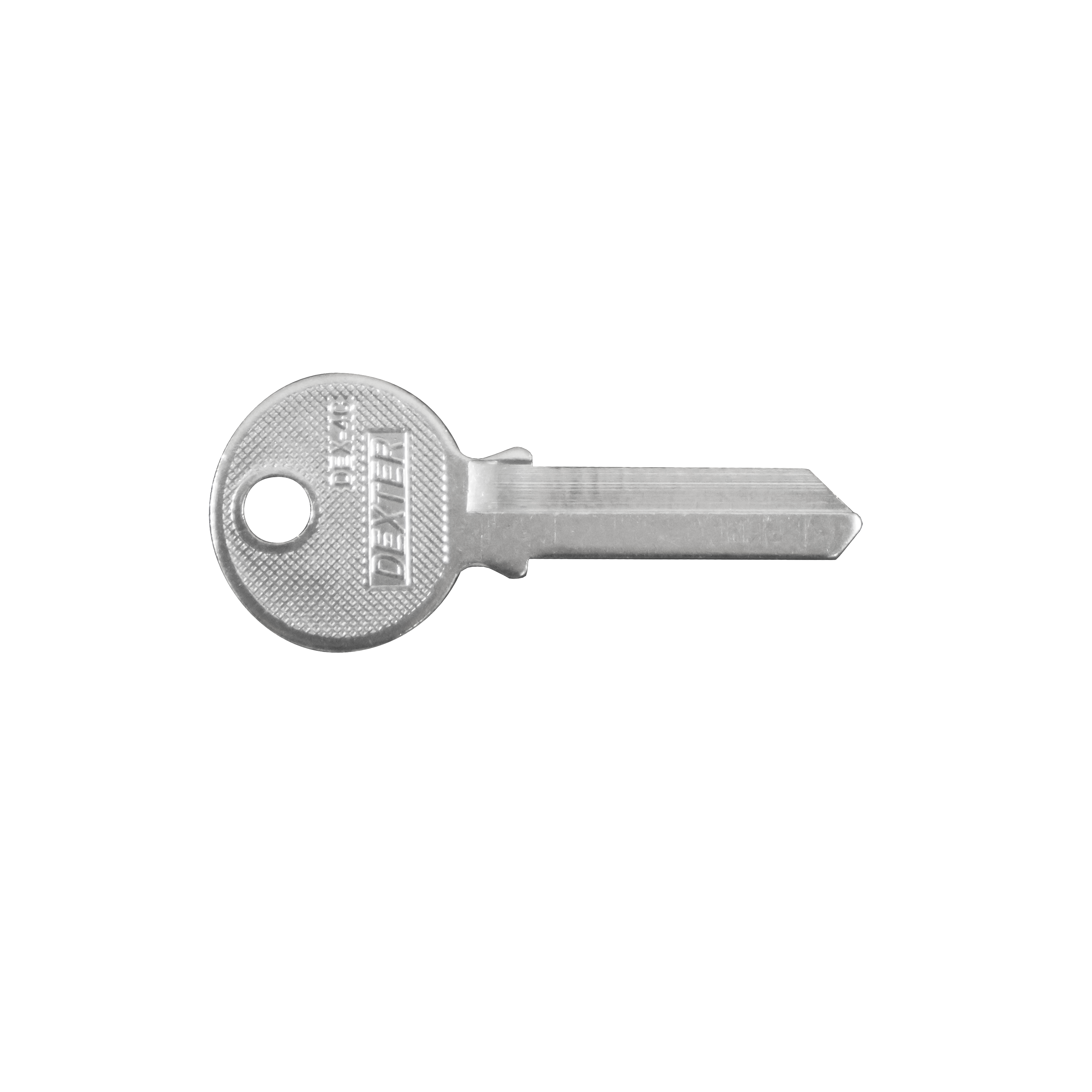 BLANCO DE LLAVE TIPO DEX-4C - Dexter - Marca mexicana líder en el mercado ferretero ofreciendo cerraduras, bisagras, candados y accesorios para puerta y mueble, brindando gran confianza a nuestros clientes con sus productos de la más alta calidad, buen precio, mayor durabilidad y mejor funcionamiento, manejando materiales de fabricación como Latón, Acero inoxidable, Aluminio etc. Proporcionando mayor seguridad y confianza en la protección de tu hogar, oficina, negocio o cualquier tipo de espacio. Nuestros productos manejan gran variedad de acabados como: Níquel Satinado, Latón Antiguo, Latón Brillante, Blanco, ADK, Negro, Beige entre otros. Con variedad de mecanismos de instalación y tipos de llave.