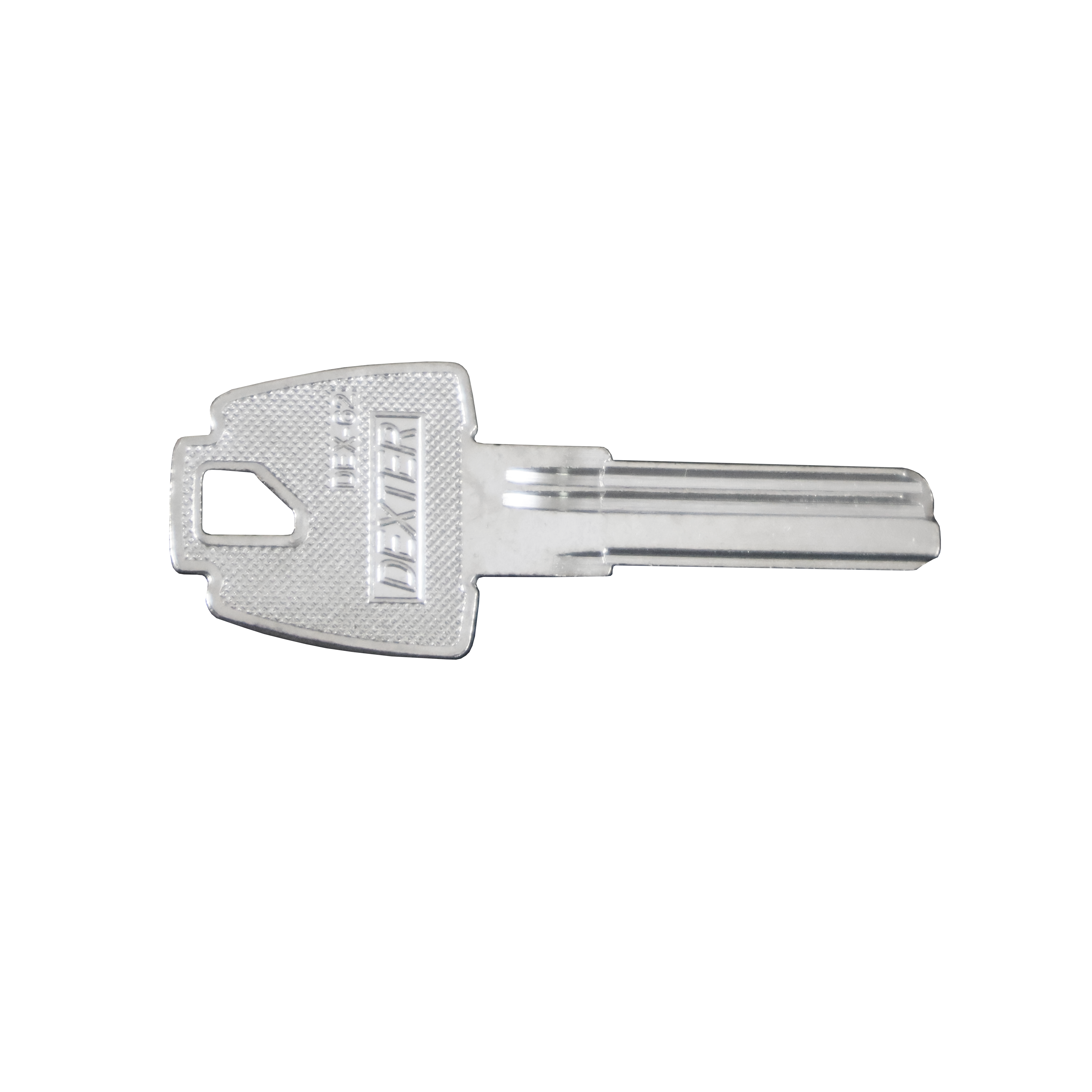 BLANCO DE LLAVE TIPO DEX-62 - Dexter - Marca mexicana líder en el mercado ferretero ofreciendo cerraduras, bisagras, candados y accesorios para puerta y mueble, brindando gran confianza a nuestros clientes con sus productos de la más alta calidad, buen precio, mayor durabilidad y mejor funcionamiento, manejando materiales de fabricación como Latón, Acero inoxidable, Aluminio etc. Proporcionando mayor seguridad y confianza en la protección de tu hogar, oficina, negocio o cualquier tipo de espacio. Nuestros productos manejan gran variedad de acabados como: Níquel Satinado, Latón Antiguo, Latón Brillante, Blanco, ADK, Negro, Beige entre otros. Con variedad de mecanismos de instalación y tipos de llave.