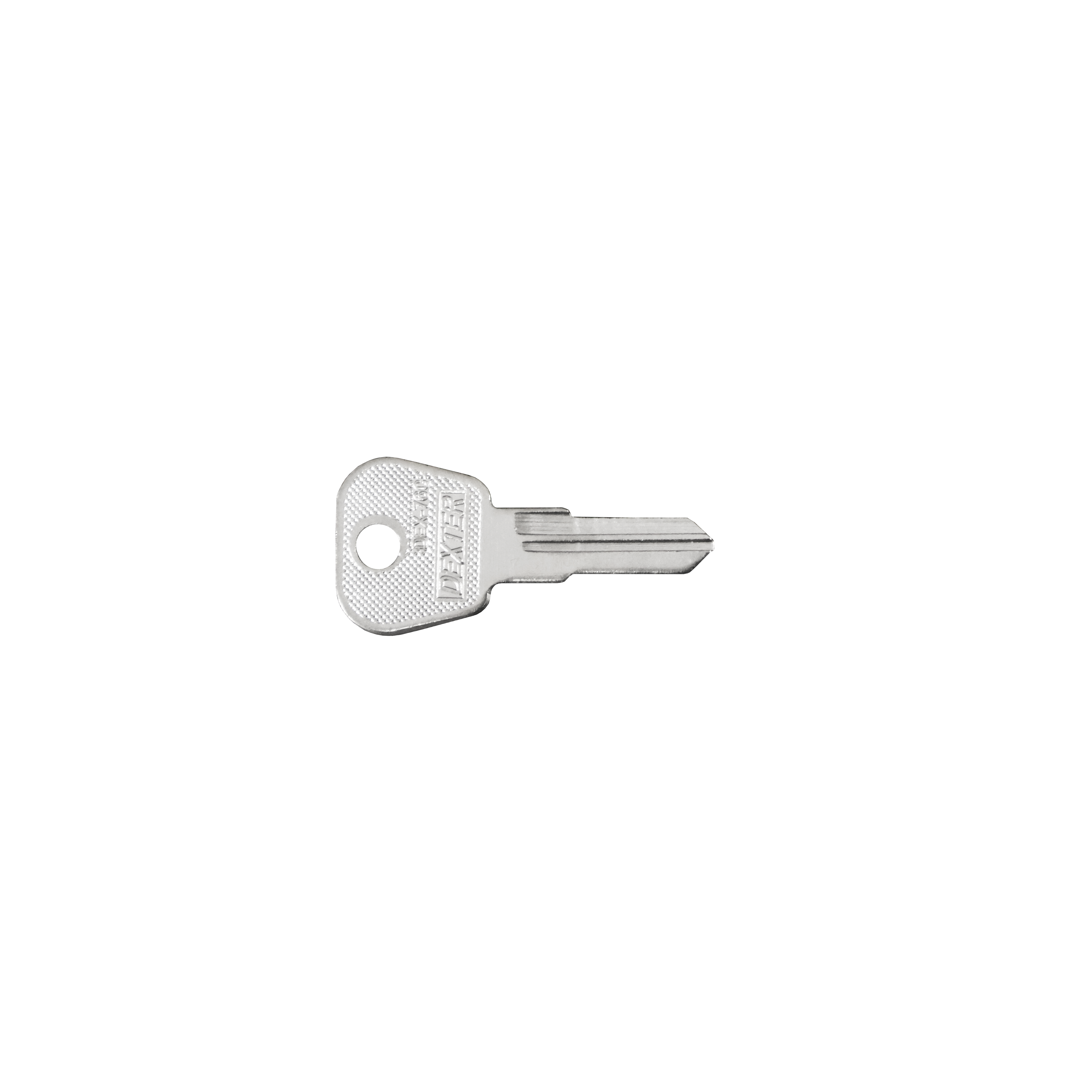 BLANCO DE LLAVE TIPO DEX-76C - Dexter - Marca mexicana líder en el mercado ferretero ofreciendo cerraduras, bisagras, candados y accesorios para puerta y mueble, brindando gran confianza a nuestros clientes con sus productos de la más alta calidad, buen precio, mayor durabilidad y mejor funcionamiento, manejando materiales de fabricación como Latón, Acero inoxidable, Aluminio etc. Proporcionando mayor seguridad y confianza en la protección de tu hogar, oficina, negocio o cualquier tipo de espacio. Nuestros productos manejan gran variedad de acabados como: Níquel Satinado, Latón Antiguo, Latón Brillante, Blanco, ADK, Negro, Beige entre otros. Con variedad de mecanismos de instalación y tipos de llave.