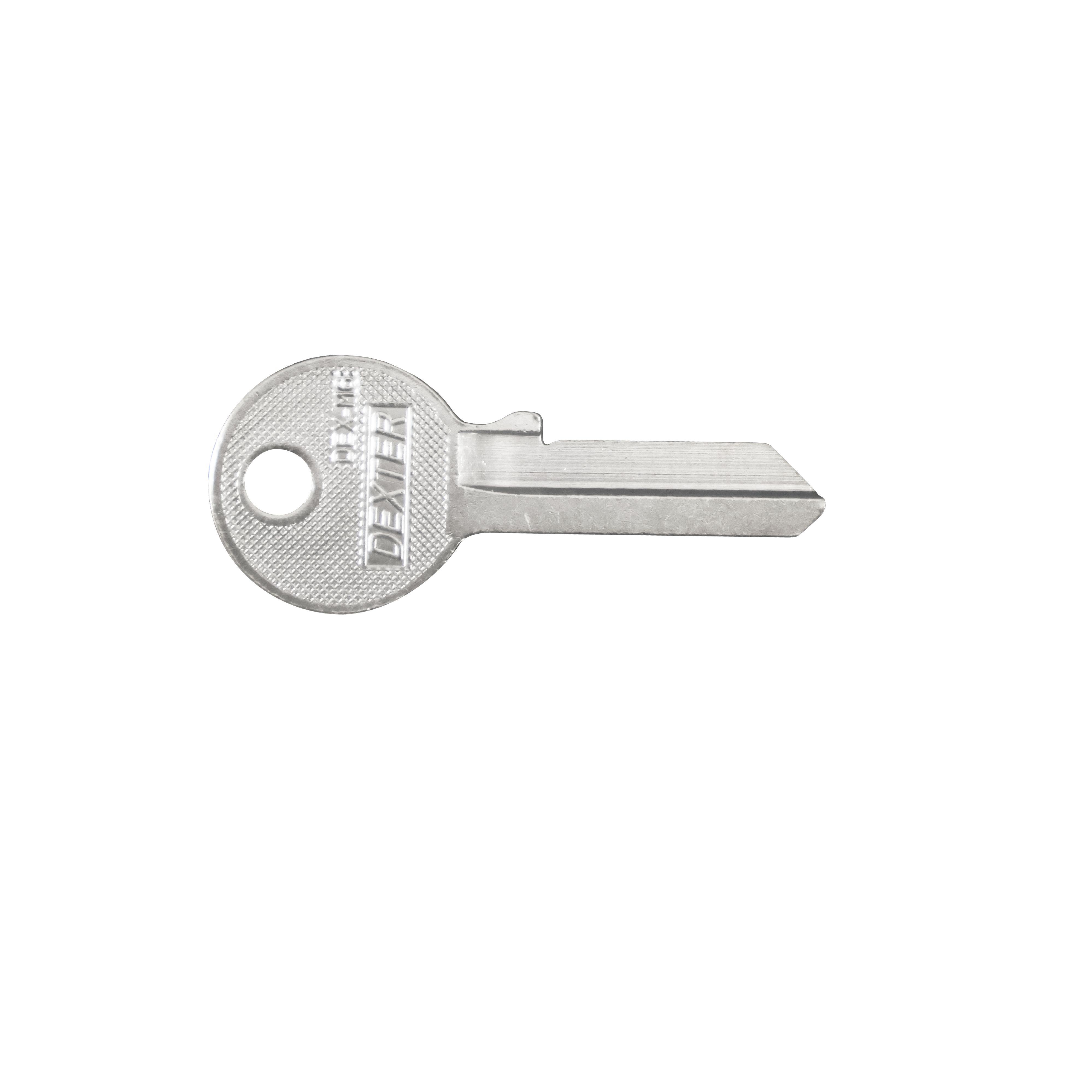 Dexter, La marca se desarrolla con la finalidad de dar a los clientes una opción segura, confiable, funcional, durable y diversa de artículos relacionados con la protección de bienes inmuebles. DEX-M6 - BLANCO DE LLAVE TIPO DEX-M6