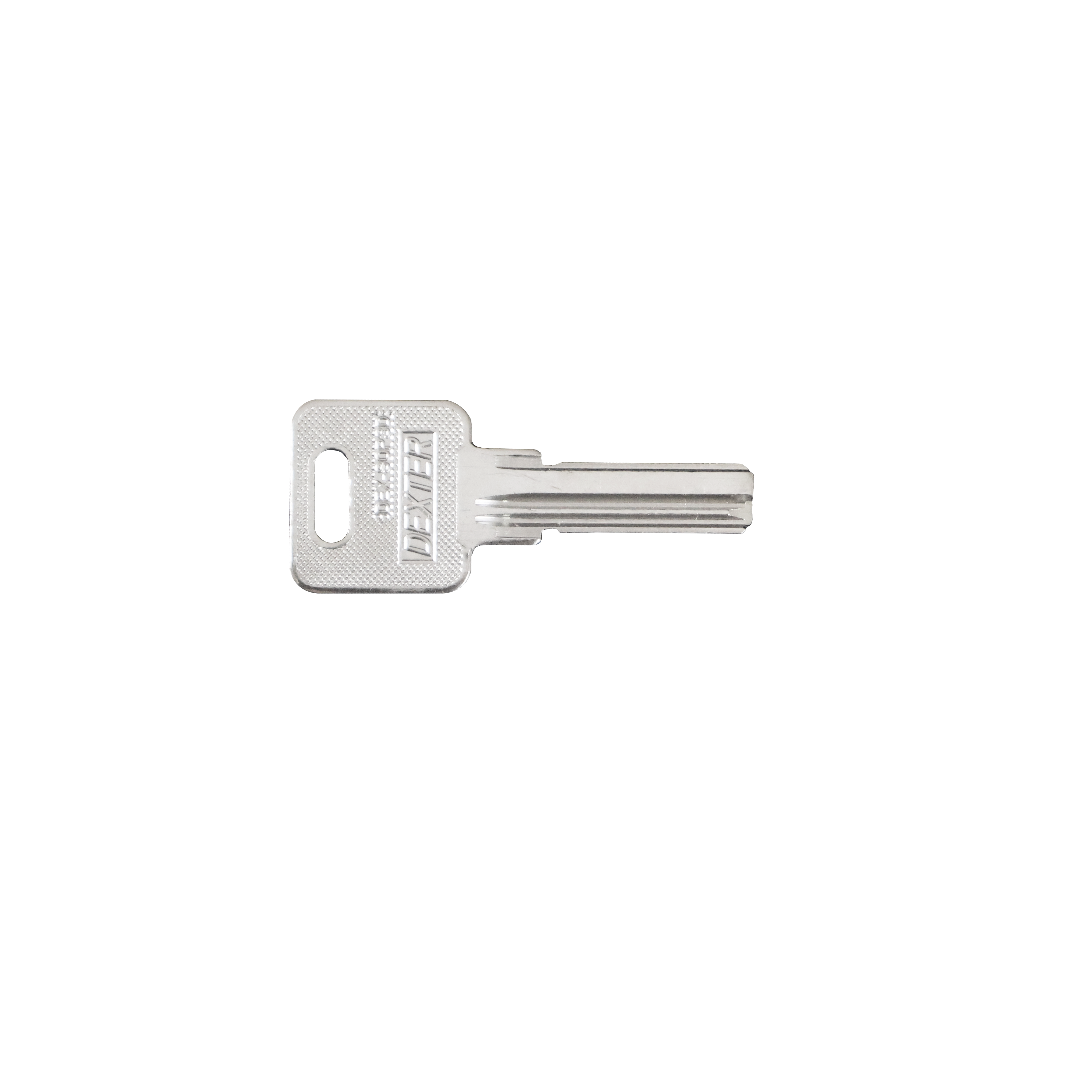 Dexter, La marca se desarrolla con la finalidad de dar a los clientes una opción segura, confiable, funcional, durable y diversa de artículos relacionados con la protección de bienes inmuebles. DEX-SOP3D - BLANCO DE LLAVE TIPO DEX-SOP3D
