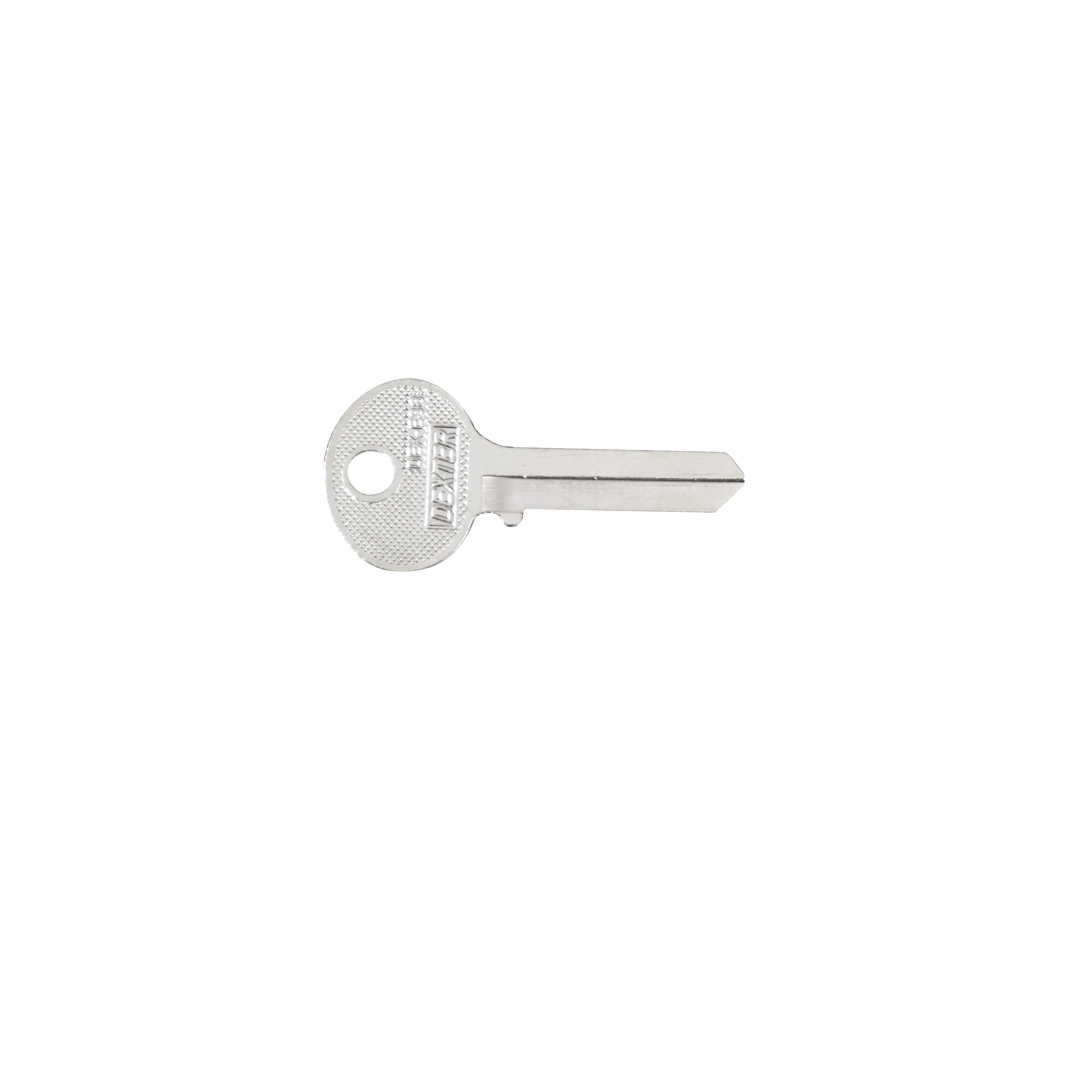 BLANCO DE LLAVE TIPO DEX-E38 - Dexter - Marca mexicana líder en el mercado ferretero ofreciendo cerraduras, bisagras, candados y accesorios para puerta y mueble, brindando gran confianza a nuestros clientes con sus productos de la más alta calidad, buen precio, mayor durabilidad y mejor funcionamiento, manejando materiales de fabricación como Latón, Acero inoxidable, Aluminio etc. Proporcionando mayor seguridad y confianza en la protección de tu hogar, oficina, negocio o cualquier tipo de espacio. Nuestros productos manejan gran variedad de acabados como: Níquel Satinado, Latón Antiguo, Latón Brillante, Blanco, ADK, Negro, Beige entre otros. Con variedad de mecanismos de instalación y tipos de llave.