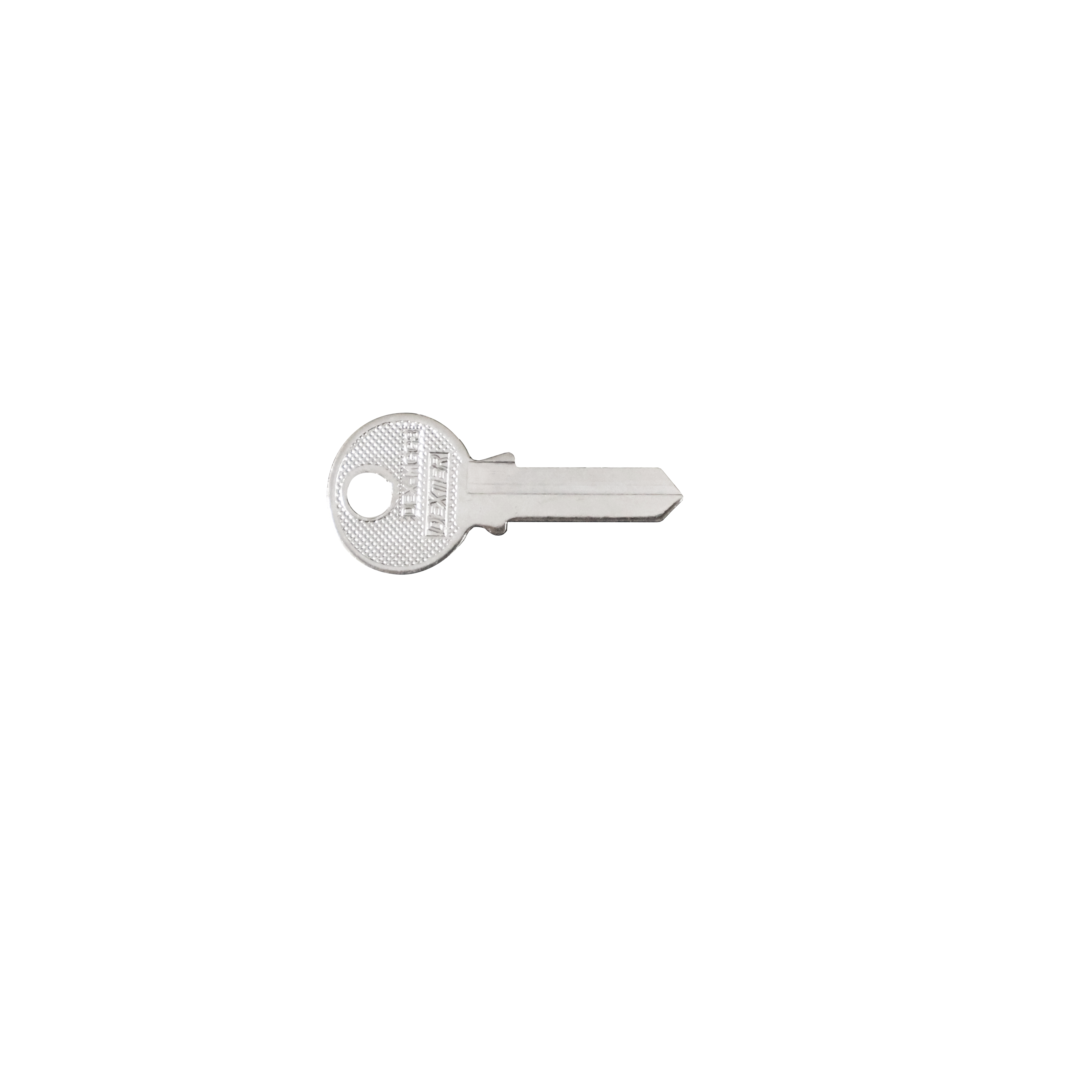 BLANCO DE LLAVE TIPO DEX-MGG3 - Dexter - Marca mexicana líder en el mercado ferretero ofreciendo cerraduras, bisagras, candados y accesorios para puerta y mueble, brindando gran confianza a nuestros clientes con sus productos de la más alta calidad, buen precio, mayor durabilidad y mejor funcionamiento, manejando materiales de fabricación como Latón, Acero inoxidable, Aluminio etc. Proporcionando mayor seguridad y confianza en la protección de tu hogar, oficina, negocio o cualquier tipo de espacio. Nuestros productos manejan gran variedad de acabados como: Níquel Satinado, Latón Antiguo, Latón Brillante, Blanco, ADK, Negro, Beige entre otros. Con variedad de mecanismos de instalación y tipos de llave.