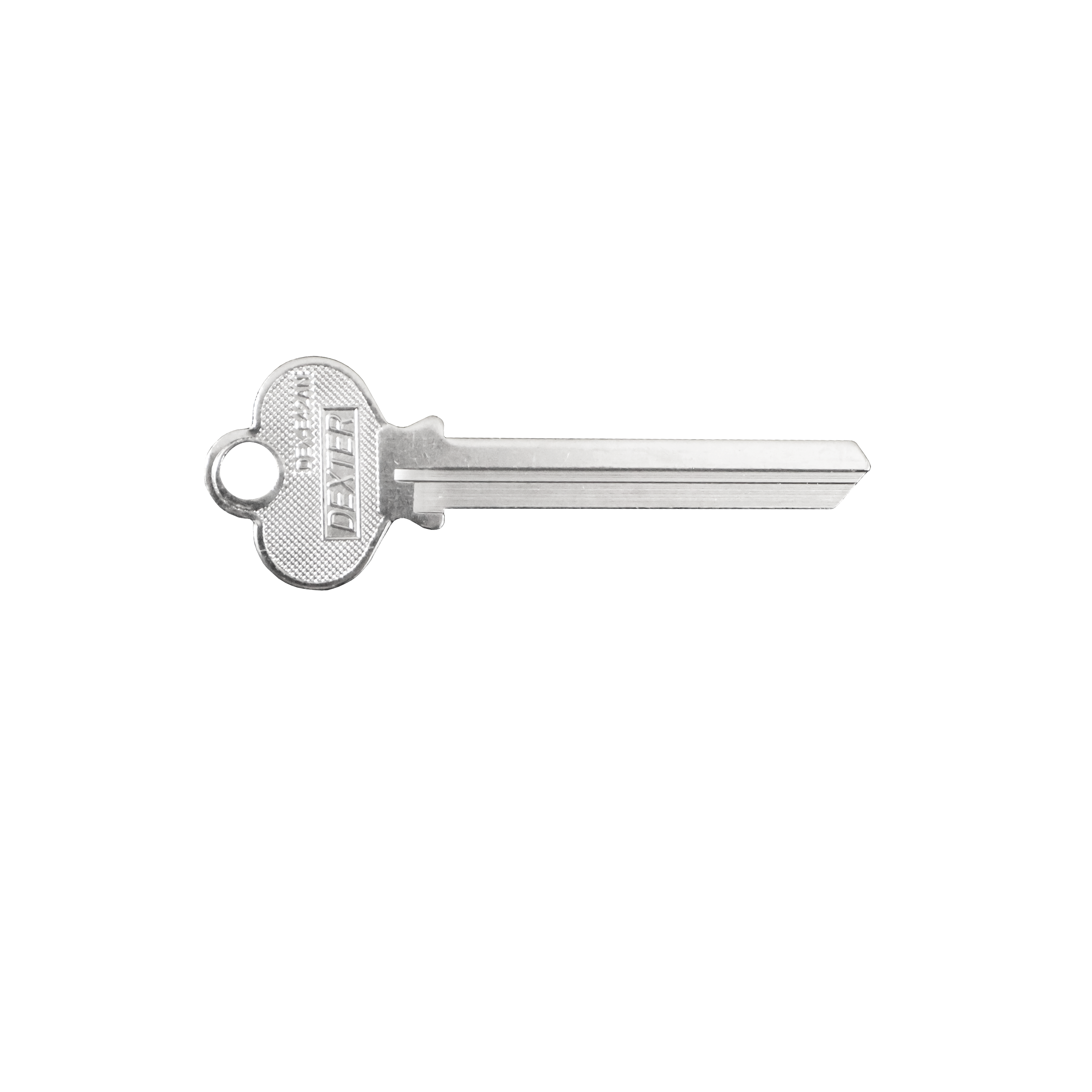BLANCO DE LLAVE TIPO DEX-E42AN - Dexter - Marca mexicana líder en el mercado ferretero ofreciendo cerraduras, bisagras, candados y accesorios para puerta y mueble, brindando gran confianza a nuestros clientes con sus productos de la más alta calidad, buen precio, mayor durabilidad y mejor funcionamiento, manejando materiales de fabricación como Latón, Acero inoxidable, Aluminio etc. Proporcionando mayor seguridad y confianza en la protección de tu hogar, oficina, negocio o cualquier tipo de espacio. Nuestros productos manejan gran variedad de acabados como: Níquel Satinado, Latón Antiguo, Latón Brillante, Blanco, ADK, Negro, Beige entre otros. Con variedad de mecanismos de instalación y tipos de llave.