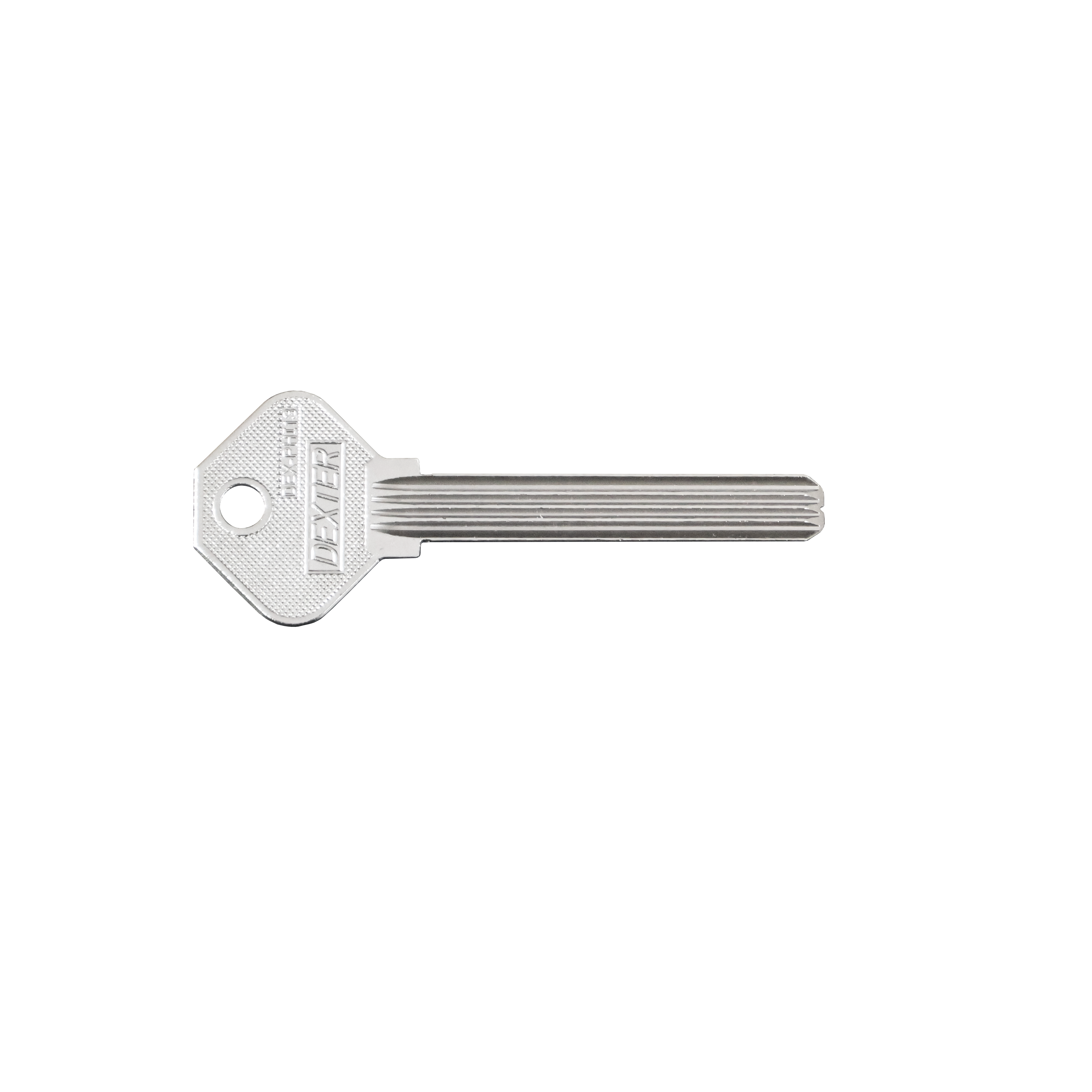 BLANCO DE LLAVE TIPO DEX-PHI13 - Dexter - Marca mexicana líder en el mercado ferretero ofreciendo cerraduras, bisagras, candados y accesorios para puerta y mueble, brindando gran confianza a nuestros clientes con sus productos de la más alta calidad, buen precio, mayor durabilidad y mejor funcionamiento, manejando materiales de fabricación como Latón, Acero inoxidable, Aluminio etc. Proporcionando mayor seguridad y confianza en la protección de tu hogar, oficina, negocio o cualquier tipo de espacio. Nuestros productos manejan gran variedad de acabados como: Níquel Satinado, Latón Antiguo, Latón Brillante, Blanco, ADK, Negro, Beige entre otros. Con variedad de mecanismos de instalación y tipos de llave.