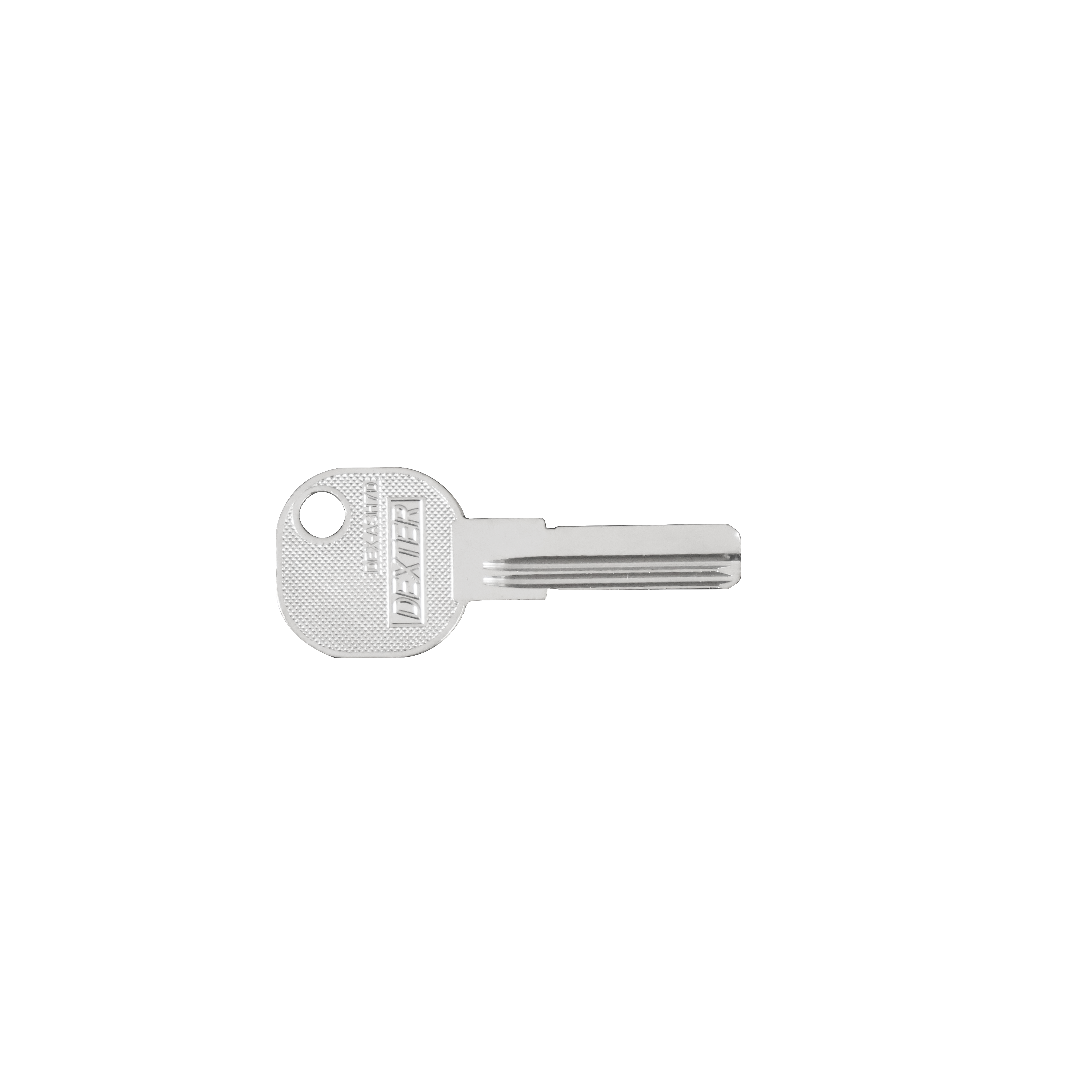 BLANCO DE LLAVE TIPO DEX-ASH7D - Dexter - Marca mexicana líder en el mercado ferretero ofreciendo cerraduras, bisagras, candados y accesorios para puerta y mueble, brindando gran confianza a nuestros clientes con sus productos de la más alta calidad, buen precio, mayor durabilidad y mejor funcionamiento, manejando materiales de fabricación como Latón, Acero inoxidable, Aluminio etc. Proporcionando mayor seguridad y confianza en la protección de tu hogar, oficina, negocio o cualquier tipo de espacio. Nuestros productos manejan gran variedad de acabados como: Níquel Satinado, Latón Antiguo, Latón Brillante, Blanco, ADK, Negro, Beige entre otros. Con variedad de mecanismos de instalación y tipos de llave.
