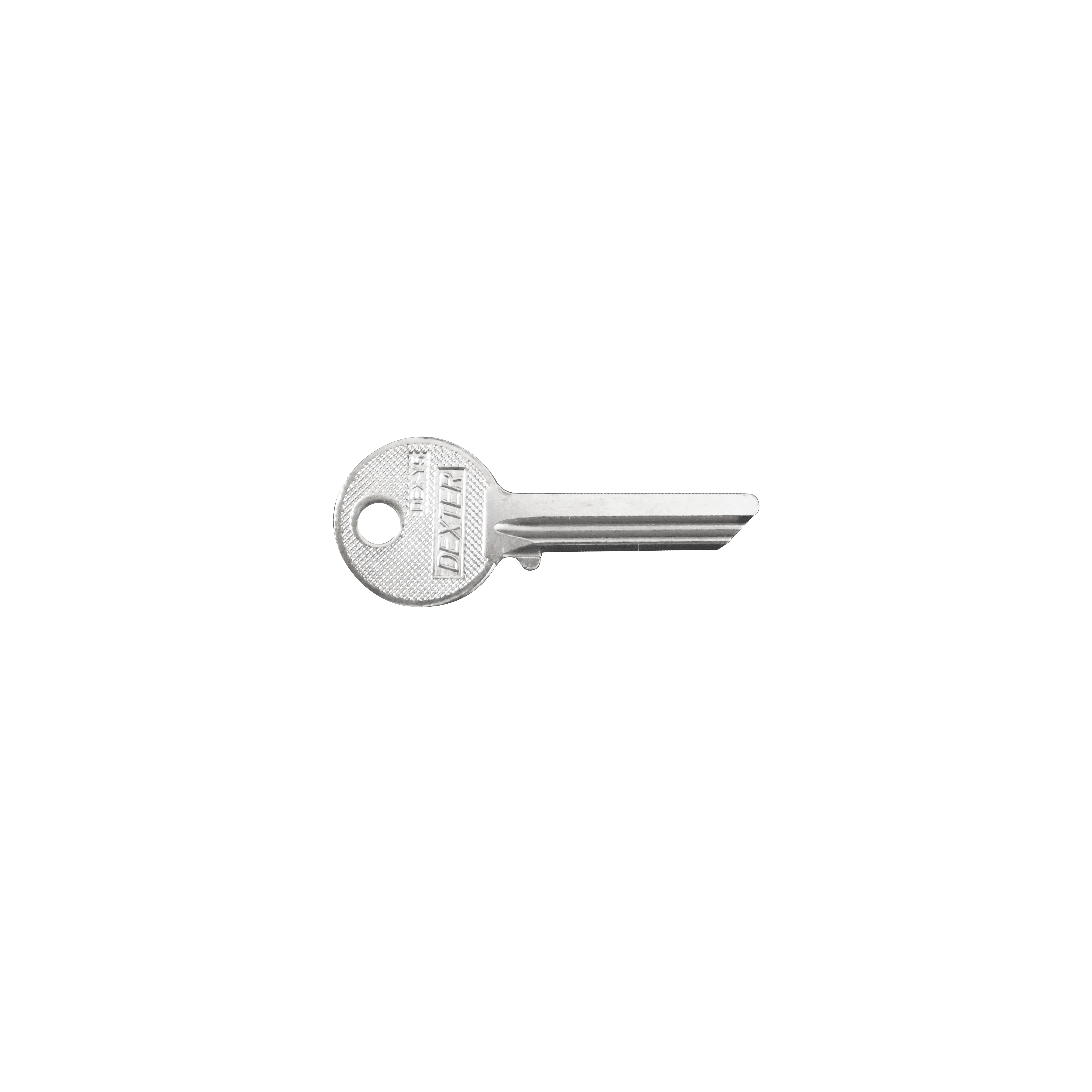 BLANCO DE LLAVE TIPO DEX-Y5 - Dexter - Marca mexicana líder en el mercado ferretero ofreciendo cerraduras, bisagras, candados y accesorios para puerta y mueble, brindando gran confianza a nuestros clientes con sus productos de la más alta calidad, buen precio, mayor durabilidad y mejor funcionamiento, manejando materiales de fabricación como Latón, Acero inoxidable, Aluminio etc. Proporcionando mayor seguridad y confianza en la protección de tu hogar, oficina, negocio o cualquier tipo de espacio. Nuestros productos manejan gran variedad de acabados como: Níquel Satinado, Latón Antiguo, Latón Brillante, Blanco, ADK, Negro, Beige entre otros. Con variedad de mecanismos de instalación y tipos de llave.