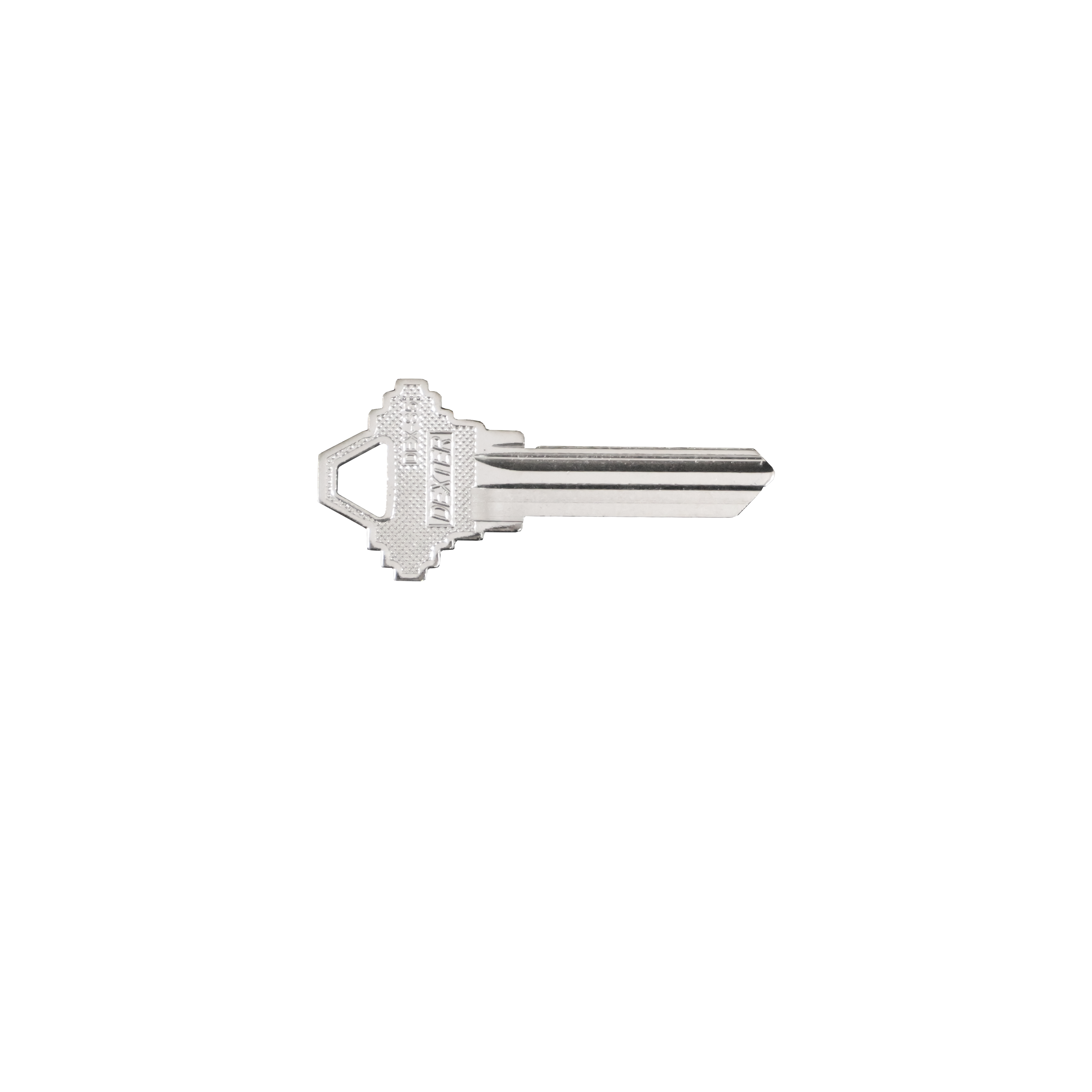 Dexter, La marca se desarrolla con la finalidad de dar a los clientes una opción segura, confiable, funcional, durable y diversa de artículos relacionados con la protección de bienes inmuebles. DEX-S5 - BLANCO DE LLAVE TIPO DEX-S5