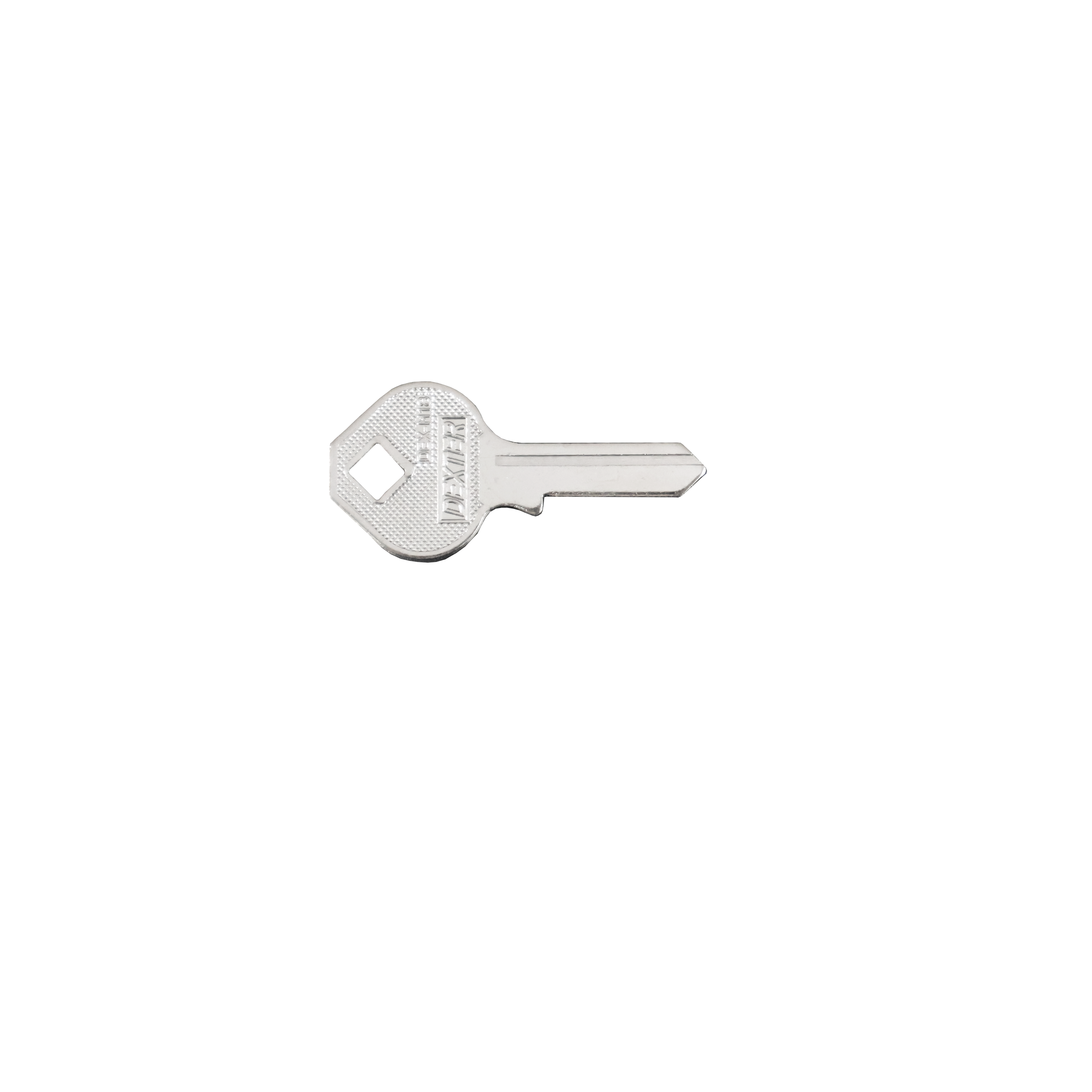 Dexter, La marca se desarrolla con la finalidad de dar a los clientes una opción segura, confiable, funcional, durable y diversa de artículos relacionados con la protección de bienes inmuebles. DEX-M15C - BLANCO DE LLAVE TIPO DEX-M15C
