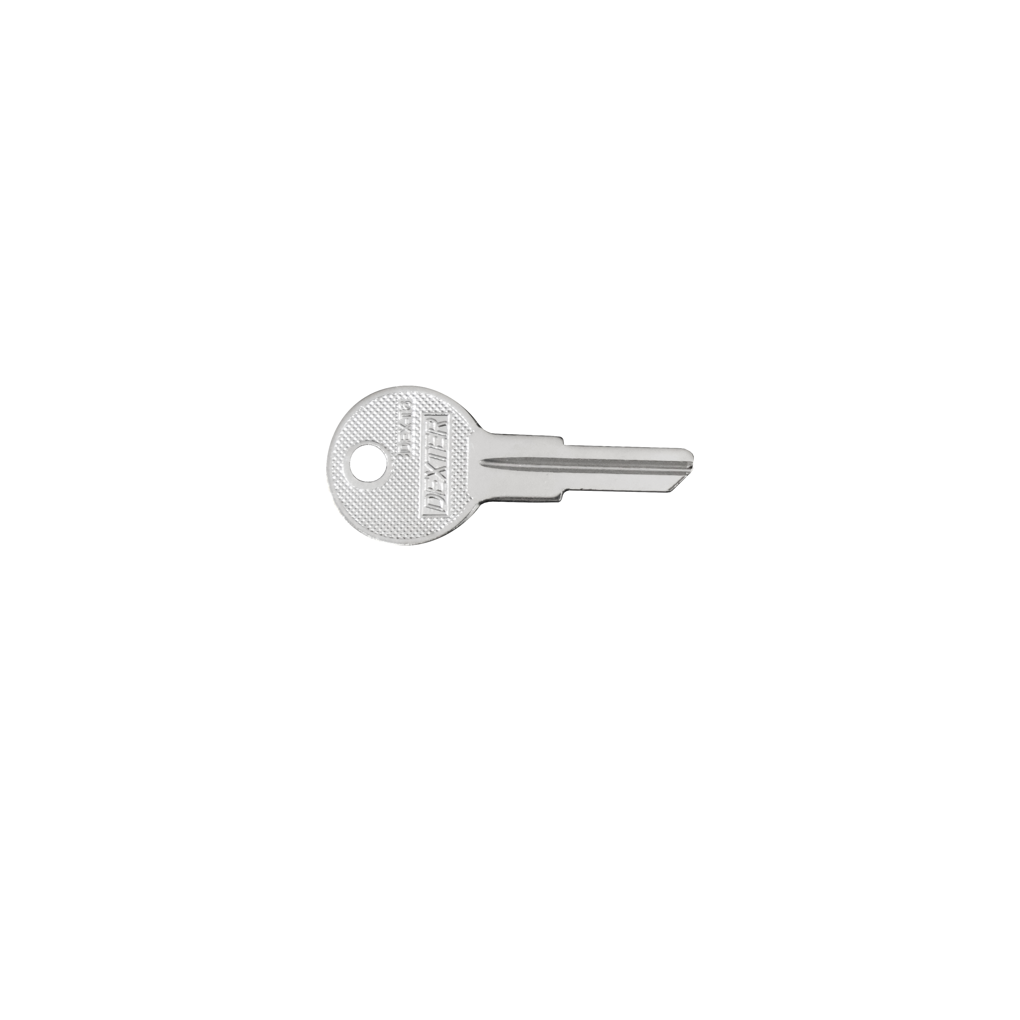 Dexter, La marca se desarrolla con la finalidad de dar a los clientes una opción segura, confiable, funcional, durable y diversa de artículos relacionados con la protección de bienes inmuebles. DEX-T6 - BLANCO DE LLAVE TIPO DEX-T6
