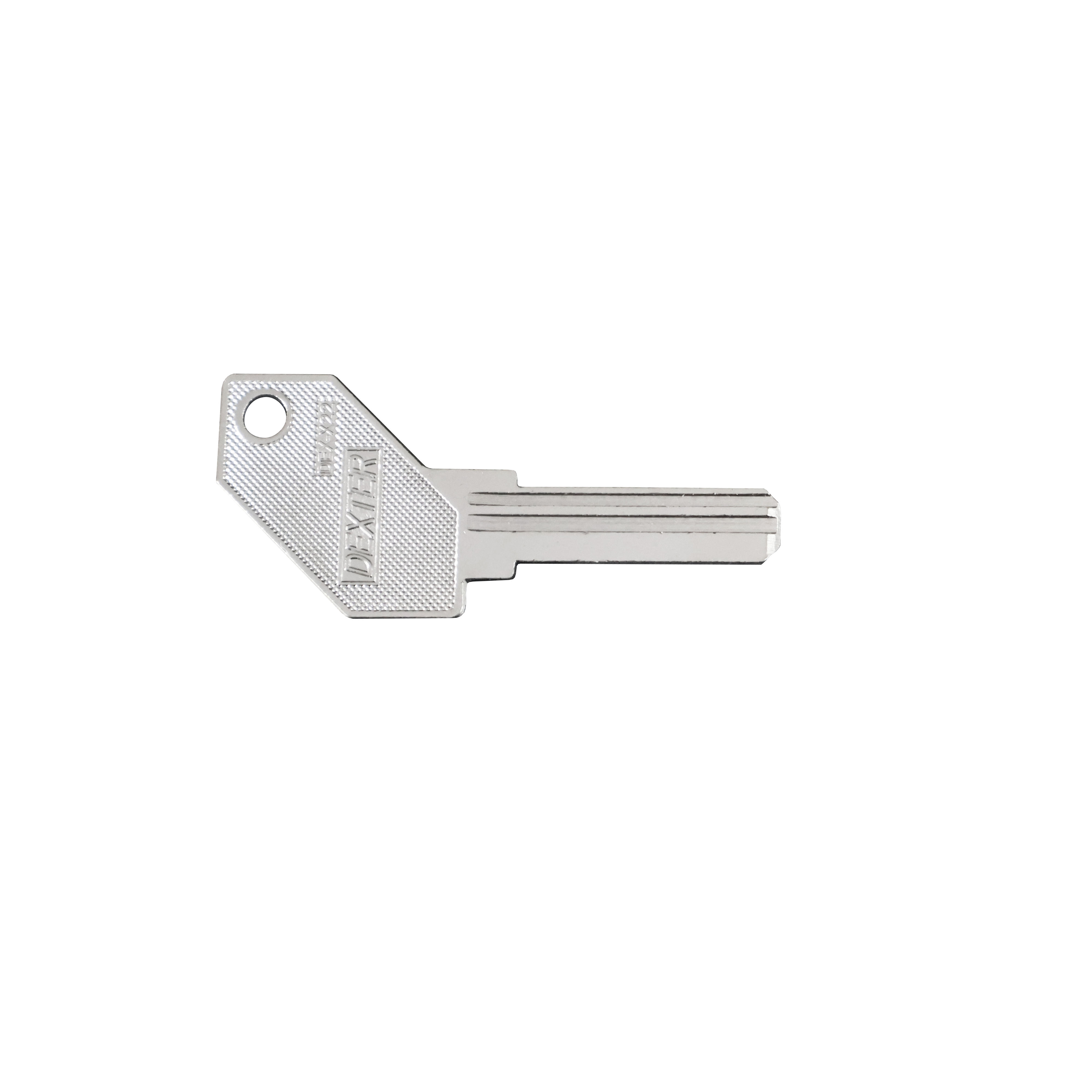 BLANCO DE LLAVE TIPO DEX-X22 - Dexter - Marca mexicana líder en el mercado ferretero ofreciendo cerraduras, bisagras, candados y accesorios para puerta y mueble, brindando gran confianza a nuestros clientes con sus productos de la más alta calidad, buen precio, mayor durabilidad y mejor funcionamiento, manejando materiales de fabricación como Latón, Acero inoxidable, Aluminio etc. Proporcionando mayor seguridad y confianza en la protección de tu hogar, oficina, negocio o cualquier tipo de espacio. Nuestros productos manejan gran variedad de acabados como: Níquel Satinado, Latón Antiguo, Latón Brillante, Blanco, ADK, Negro, Beige entre otros. Con variedad de mecanismos de instalación y tipos de llave.