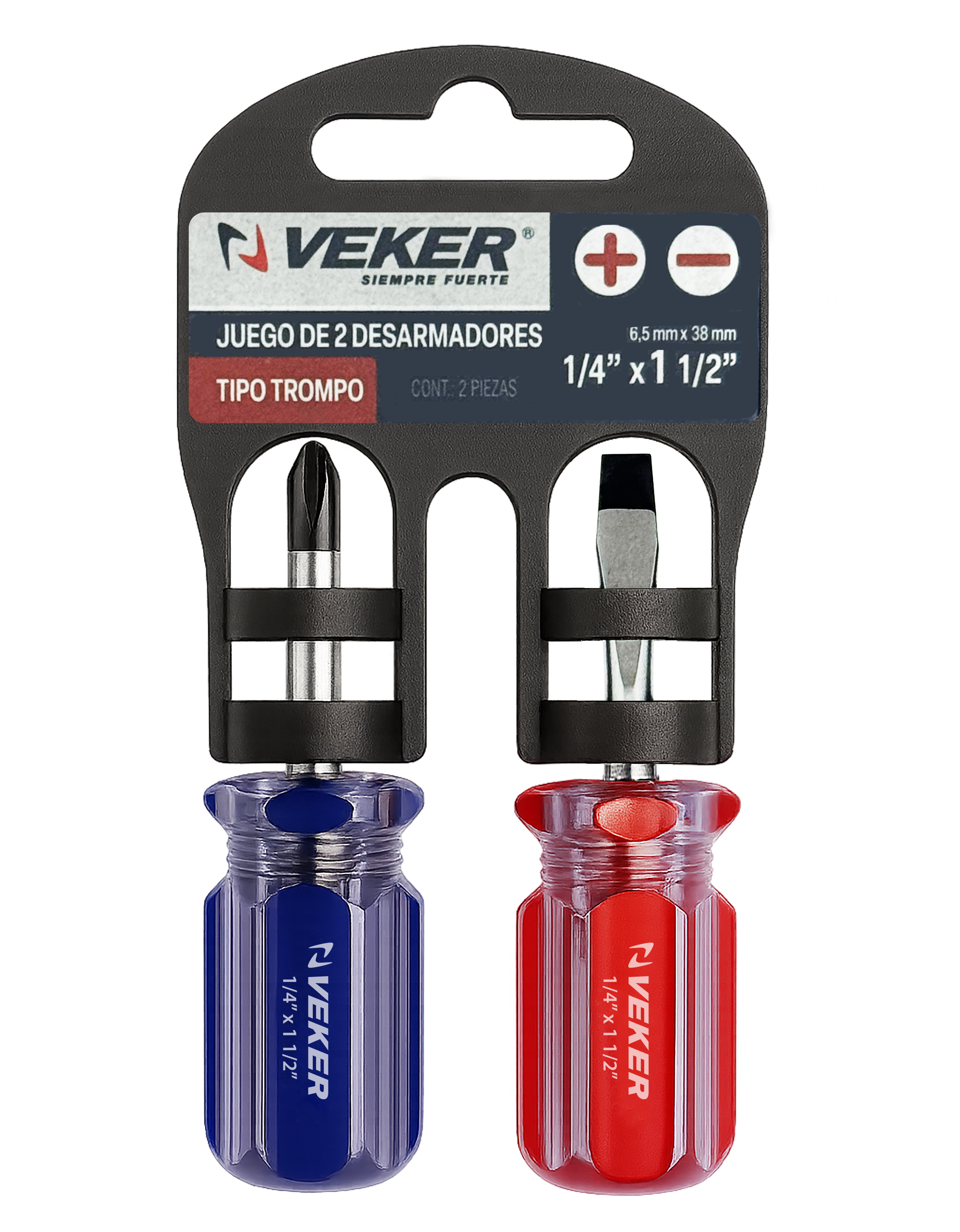 JUEGOS DE DESARMADORES - Veker - La marca mexicana de ramo ferretero con variedad de productos. Entre los que se destaca la Tela mosquitera fabricadas con modelos como Nylon, galvanizado, reforzada y Aluminio; Felpa para perfil de aluminio para mejor ventilación de tus espacios; Ventiladores Industriales y residenciales ideales para temporadas cálidas del año; Tornillos para Lámina y Tornillos para Madera que ayudan a fijación y soporte; Cadena y cable de acero con sus respectivos accesorio. Abarcamos el ramo de la herrería con la variedad de modelos en figuras de fierro, puntas y flechas ofreciendo una gran variedad de modelos y estilos para cada necesidad.