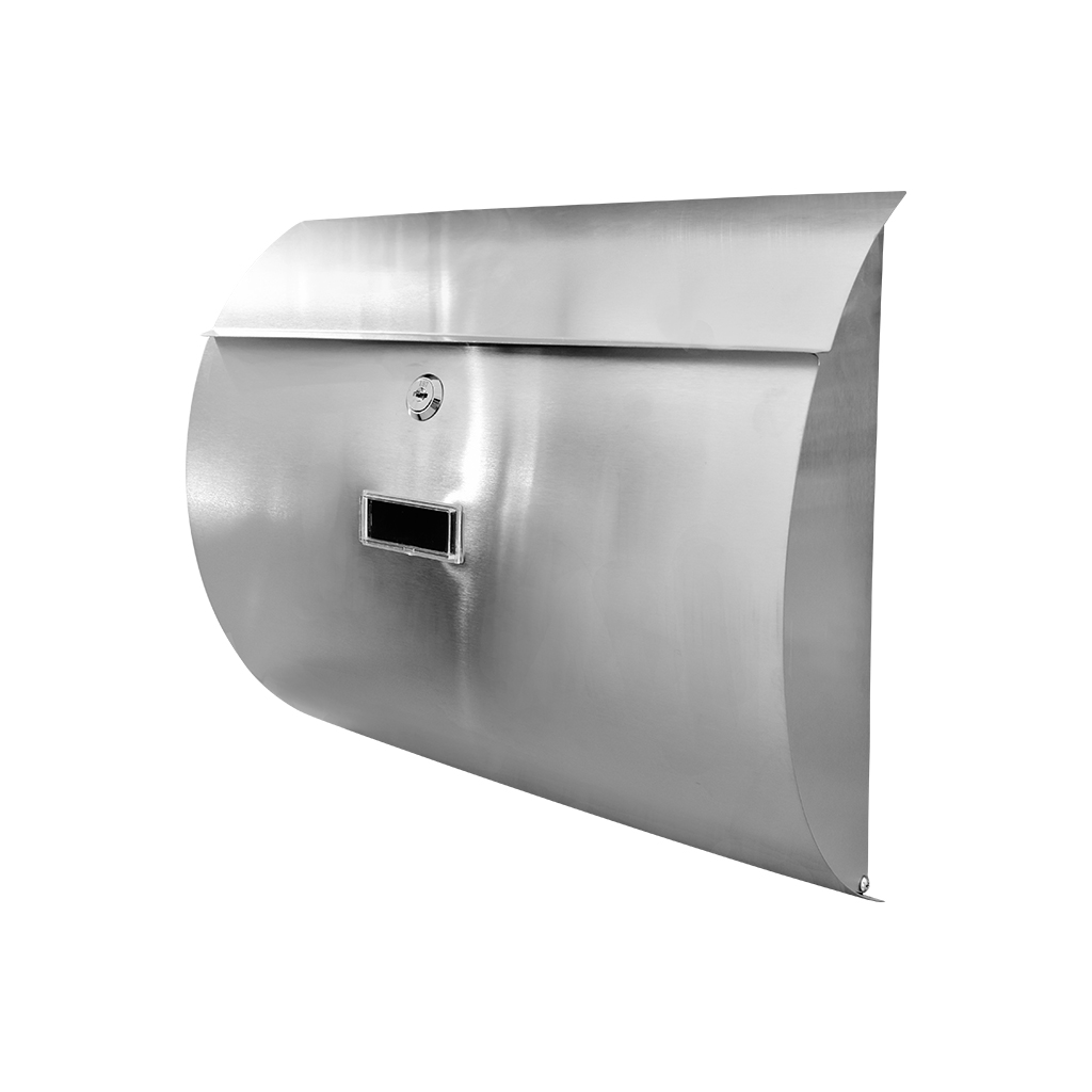 BUZÓN DE ACERO INOXIDABLE 1039 - Handy Home - Handy home ofrece una gama extensa de herrajes, Jaladeras y Accesorios para mueble de madera, diseñados con la más alta calidad y precio accesible. Contamos con gran variedad de herrajes para cocina y gabinetes entre los que se encuentras correderas para cajón, bisagras bidimensionales y Jaladeras para mueble, fabricadas con variedad de materiales de alta calidad como acero inoxidable, acero galvanizado, zamac, aluminio, nylon etc. Que darán un toque moderno y una decoración única a tus muebles. Contamos con toda una línea completa de accesorios para closet que van desde el tubo, rodamientos, colgador de ganchos hasta tornillos para madera que te ayudaran a la fijación y soporte que necesitan tus puertas y muebles.