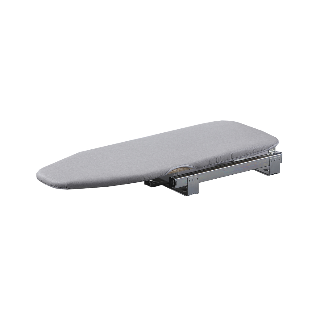 TABLA PLEGABLE PARA PLANCHAR - Handy Home - Handy home ofrece una gama extensa de herrajes, Jaladeras y Accesorios para mueble de madera, diseñados con la más alta calidad y precio accesible. Contamos con gran variedad de herrajes para cocina y gabinetes entre los que se encuentras correderas para cajón, bisagras bidimensionales y Jaladeras para mueble, fabricadas con variedad de materiales de alta calidad como acero inoxidable, acero galvanizado, zamac, aluminio, nylon etc. Que darán un toque moderno y una decoración única a tus muebles. Contamos con toda una línea completa de accesorios para closet que van desde el tubo, rodamientos, colgador de ganchos hasta tornillos para madera que te ayudaran a la fijación y soporte que necesitan tus puertas y muebles.