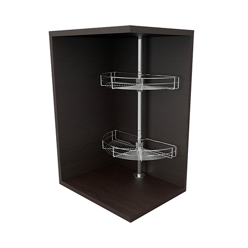 Handy Home, La primera línea de productos de Handy Home fue Tubos y accesorios para closet, posteriormente se empiezan a comercializar Herrajes para muebles, una línea extensa que ha ido abarcando productos como Correderas para cajón, bisagras para muebles, rodajas, accesorios diversos y últimamente accesorios de cocina y patas para sofá; además de también comercializar Jaladeras y Botones con diseños y materiales diversos para todo tipo de gustos decorativos y funcionales para gabinetes y cajones. CHAROLA GIRATORIA 1/2 - CHAROLA GIRATORIA DE ALAMBRE CROMADO 1/2