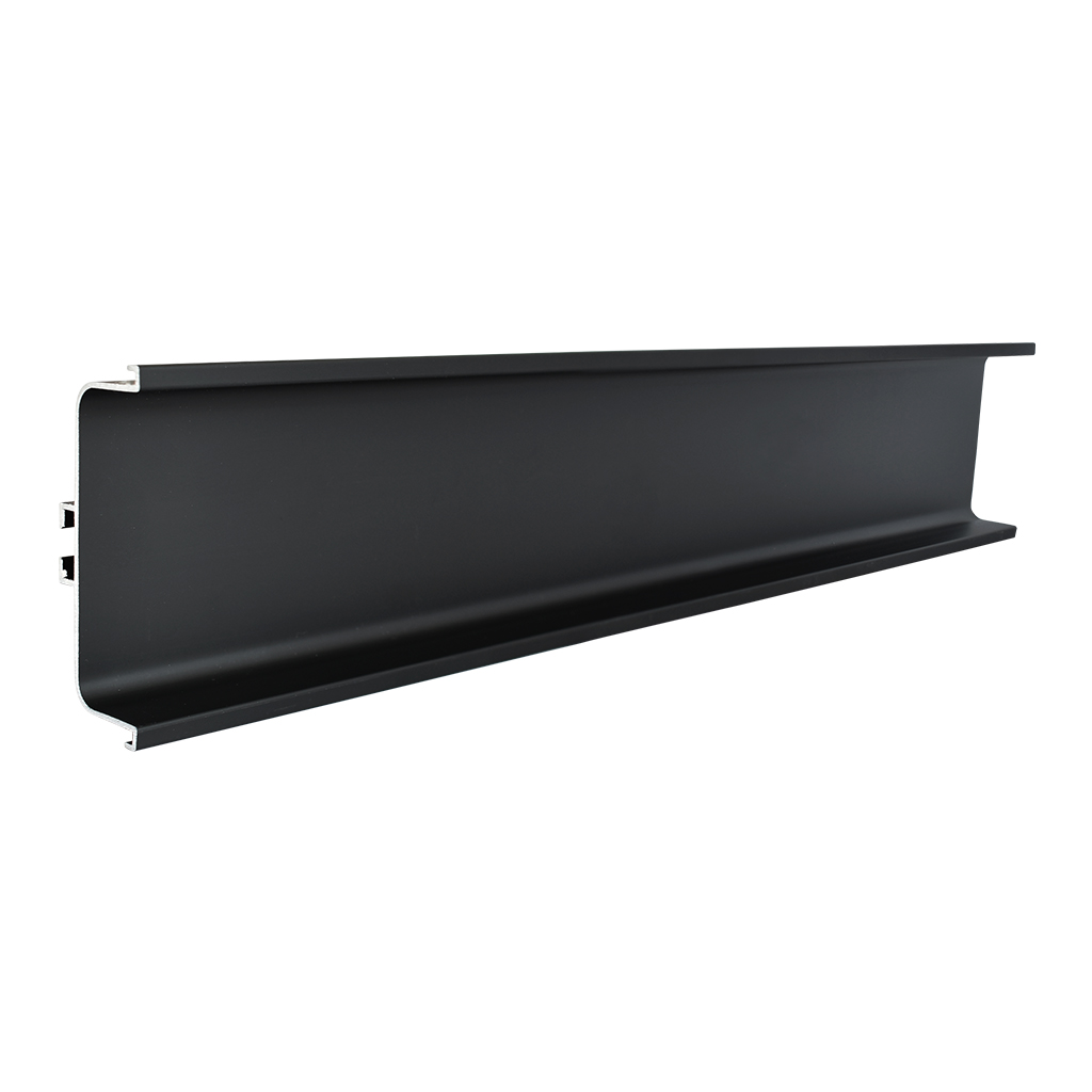 PERFIL GOLA "C" PARA GABINETE DE 3 METROS PARA MUEBLE - Handy Home - Handy home ofrece una gama extensa de herrajes, Jaladeras y Accesorios para mueble de madera, diseñados con la más alta calidad y precio accesible. Contamos con gran variedad de herrajes para cocina y gabinetes entre los que se encuentras correderas para cajón, bisagras bidimensionales y Jaladeras para mueble, fabricadas con variedad de materiales de alta calidad como acero inoxidable, acero galvanizado, zamac, aluminio, nylon etc. Que darán un toque moderno y una decoración única a tus muebles. Contamos con toda una línea completa de accesorios para closet que van desde el tubo, rodamientos, colgador de ganchos hasta tornillos para madera que te ayudaran a la fijación y soporte que necesitan tus puertas y muebles.