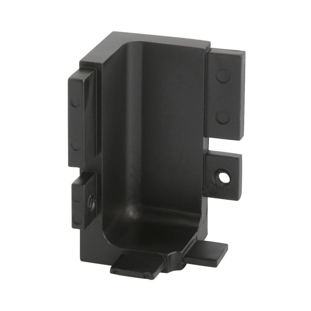 ESQUINERO INTERNO "L" PARA PERFIL GOLA - Handy Home - Handy home ofrece una gama extensa de herrajes, Jaladeras y Accesorios para mueble de madera, diseñados con la más alta calidad y precio accesible. Contamos con gran variedad de herrajes para cocina y gabinetes entre los que se encuentras correderas para cajón, bisagras bidimensionales y Jaladeras para mueble, fabricadas con variedad de materiales de alta calidad como acero inoxidable, acero galvanizado, zamac, aluminio, nylon etc. Que darán un toque moderno y una decoración única a tus muebles. Contamos con toda una línea completa de accesorios para closet que van desde el tubo, rodamientos, colgador de ganchos hasta tornillos para madera que te ayudaran a la fijación y soporte que necesitan tus puertas y muebles.