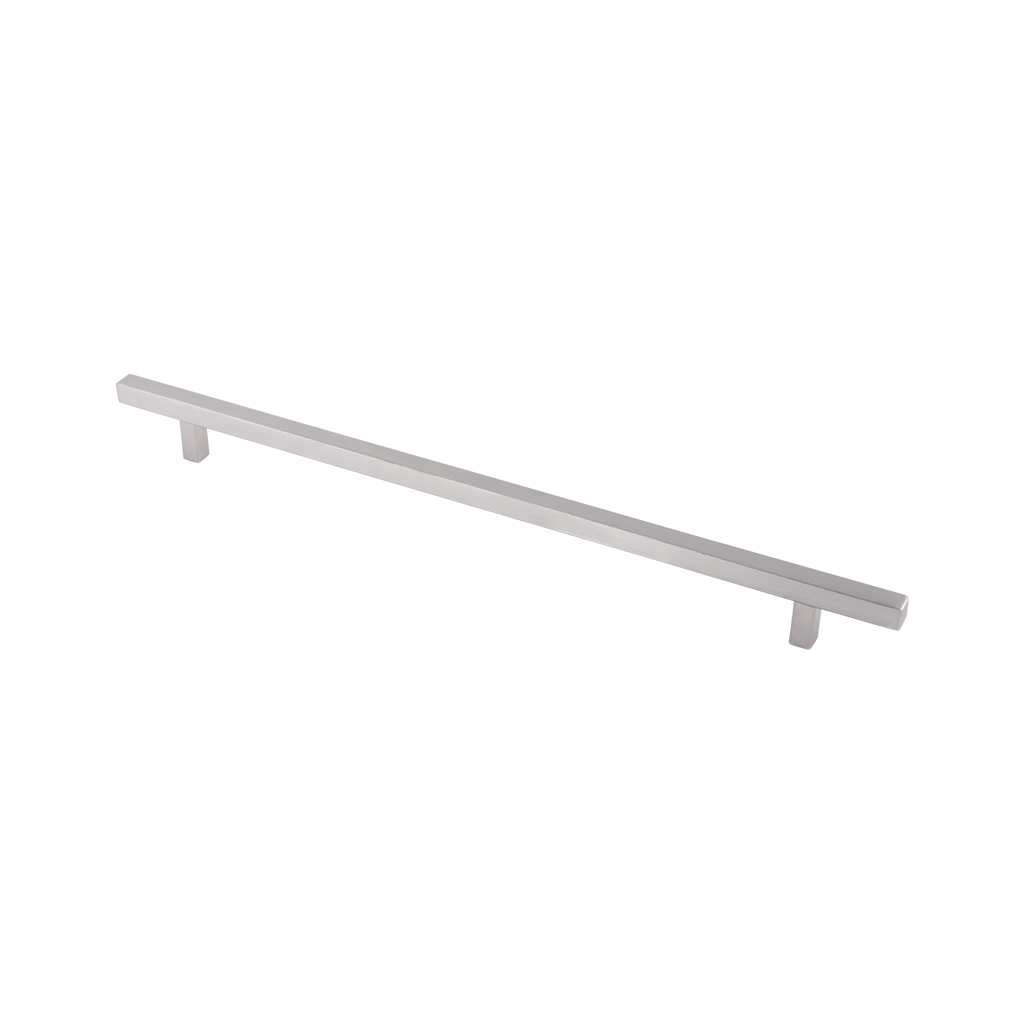 JALADERA DE BARRA HUECA CUADRADA DE ACERO INOXIDABLE PARA MUEBLE - Handy Home - Handy home ofrece una gama extensa de herrajes, Jaladeras y Accesorios para mueble de madera, diseñados con la más alta calidad y precio accesible. Contamos con gran variedad de herrajes para cocina y gabinetes entre los que se encuentras correderas para cajón, bisagras bidimensionales y Jaladeras para mueble, fabricadas con variedad de materiales de alta calidad como acero inoxidable, acero galvanizado, zamac, aluminio, nylon etc. Que darán un toque moderno y una decoración única a tus muebles. Contamos con toda una línea completa de accesorios para closet que van desde el tubo, rodamientos, colgador de ganchos hasta tornillos para madera que te ayudaran a la fijación y soporte que necesitan tus puertas y muebles.