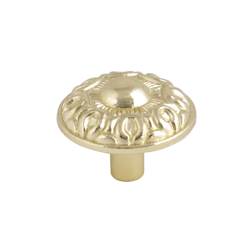 BOTÓN TRADICIONAL PARA MUEBLE 3826 - 3827 - Handy Home - Handy home ofrece una gama extensa de herrajes, Jaladeras y Accesorios para mueble de madera, diseñados con la más alta calidad y precio accesible. Contamos con gran variedad de herrajes para cocina y gabinetes entre los que se encuentras correderas para cajón, bisagras bidimensionales y Jaladeras para mueble, fabricadas con variedad de materiales de alta calidad como acero inoxidable, acero galvanizado, zamac, aluminio, nylon etc. Que darán un toque moderno y una decoración única a tus muebles. Contamos con toda una línea completa de accesorios para closet que van desde el tubo, rodamientos, colgador de ganchos hasta tornillos para madera que te ayudaran a la fijación y soporte que necesitan tus puertas y muebles.