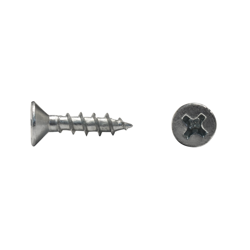 TORNILLO DE ROSCA PROFUNDA PARA AGLOMERADO SUAVE ACCESO "PHILLIPS" EN BOLSA DE CIENTOS - Handy Home - Handy home ofrece una gama extensa de herrajes, Jaladeras y Accesorios para mueble de madera, diseñados con la más alta calidad y precio accesible. Contamos con gran variedad de herrajes para cocina y gabinetes entre los que se encuentras correderas para cajón, bisagras bidimensionales y Jaladeras para mueble, fabricadas con variedad de materiales de alta calidad como acero inoxidable, acero galvanizado, zamac, aluminio, nylon etc. Que darán un toque moderno y una decoración única a tus muebles. Contamos con toda una línea completa de accesorios para closet que van desde el tubo, rodamientos, colgador de ganchos hasta tornillos para madera que te ayudaran a la fijación y soporte que necesitan tus puertas y muebles.