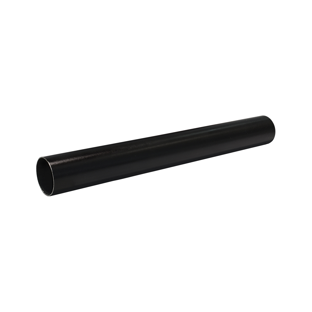 TUBO REDONDO NEGRO PARA CLÓSET - Handy Home - Handy home ofrece una gama extensa de herrajes, Jaladeras y Accesorios para mueble de madera, diseñados con la más alta calidad y precio accesible. Contamos con gran variedad de herrajes para cocina y gabinetes entre los que se encuentras correderas para cajón, bisagras bidimensionales y Jaladeras para mueble, fabricadas con variedad de materiales de alta calidad como acero inoxidable, acero galvanizado, zamac, aluminio, nylon etc. Que darán un toque moderno y una decoración única a tus muebles. Contamos con toda una línea completa de accesorios para closet que van desde el tubo, rodamientos, colgador de ganchos hasta tornillos para madera que te ayudaran a la fijación y soporte que necesitan tus puertas y muebles.