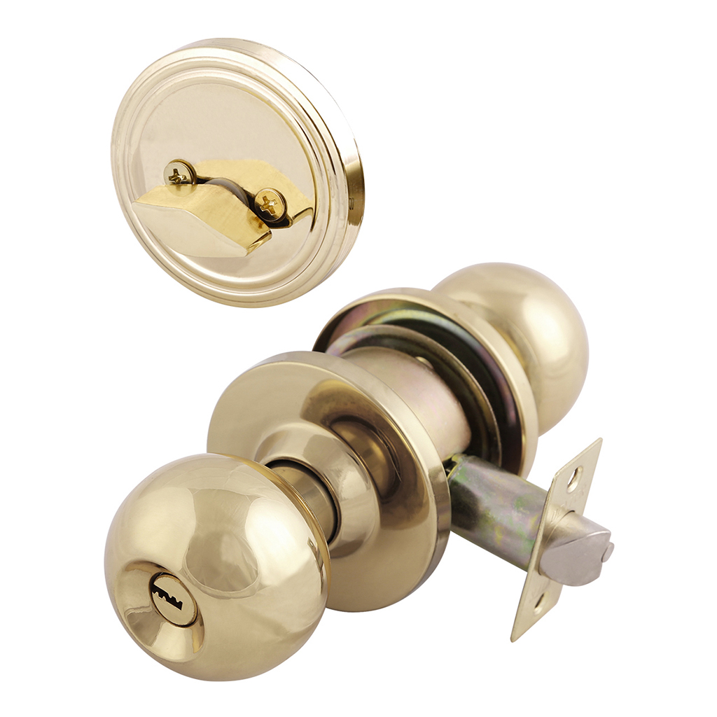 COMBO DE PERILLA Y CERROJO MARIPOSA PARA PUERTA PRINCIPAL MECANISMO CILINDRICO - Dexter - Marca mexicana líder en el mercado ferretero ofreciendo cerraduras, bisagras, candados y accesorios para puerta y mueble, brindando gran confianza a nuestros clientes con sus productos de la más alta calidad, buen precio, mayor durabilidad y mejor funcionamiento, manejando materiales de fabricación como Latón, Acero inoxidable, Aluminio etc. Proporcionando mayor seguridad y confianza en la protección de tu hogar, oficina, negocio o cualquier tipo de espacio. Nuestros productos manejan gran variedad de acabados como: Níquel Satinado, Latón Antiguo, Latón Brillante, Blanco, ADK, Negro, Beige entre otros. Con variedad de mecanismos de instalación y tipos de llave.