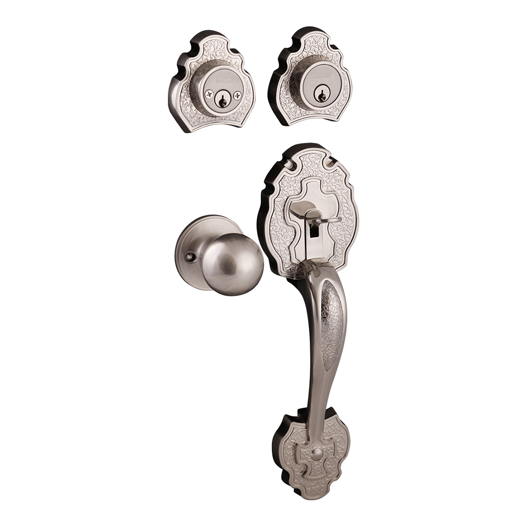 CERRADURA RESIDENCIAL TRIPOLI FUNCIÓN LLAVE ESTÁNDAR - Dexter - Marca mexicana líder en el mercado ferretero ofreciendo cerraduras, bisagras, candados y accesorios para puerta y mueble, brindando gran confianza a nuestros clientes con sus productos de la más alta calidad, buen precio, mayor durabilidad y mejor funcionamiento, manejando materiales de fabricación como Latón, Acero inoxidable, Aluminio etc. Proporcionando mayor seguridad y confianza en la protección de tu hogar, oficina, negocio o cualquier tipo de espacio. Nuestros productos manejan gran variedad de acabados como: Níquel Satinado, Latón Antiguo, Latón Brillante, Blanco, ADK, Negro, Beige entre otros. Con variedad de mecanismos de instalación y tipos de llave.