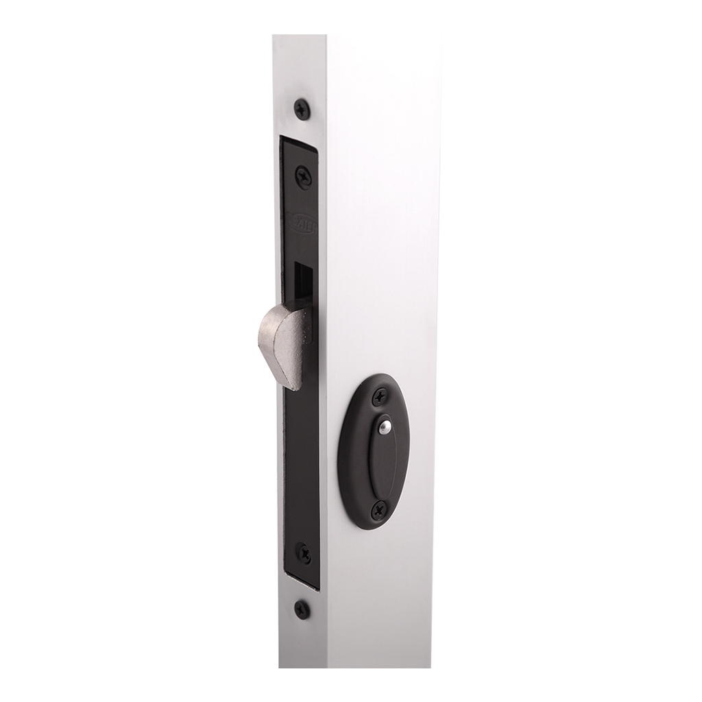 CERRADURA PARA PERFIL DE ALUMINIO X-300 DE GANCHO CON FUNCIÓN LLAVE - LLAVE TETRA - Dexter - Marca mexicana líder en el mercado ferretero ofreciendo cerraduras, bisagras, candados y accesorios para puerta y mueble, brindando gran confianza a nuestros clientes con sus productos de la más alta calidad, buen precio, mayor durabilidad y mejor funcionamiento, manejando materiales de fabricación como Latón, Acero inoxidable, Aluminio etc. Proporcionando mayor seguridad y confianza en la protección de tu hogar, oficina, negocio o cualquier tipo de espacio. Nuestros productos manejan gran variedad de acabados como: Níquel Satinado, Latón Antiguo, Latón Brillante, Blanco, ADK, Negro, Beige entre otros. Con variedad de mecanismos de instalación y tipos de llave.