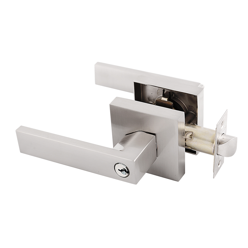 CERRADURA DE MANIJA DELUXE "Q" FUNCIÓN LLAVE ESTÁNDAR -BOTÓN - Dexter - Marca mexicana líder en el mercado ferretero ofreciendo cerraduras, bisagras, candados y accesorios para puerta y mueble, brindando gran confianza a nuestros clientes con sus productos de la más alta calidad, buen precio, mayor durabilidad y mejor funcionamiento, manejando materiales de fabricación como Latón, Acero inoxidable, Aluminio etc. Proporcionando mayor seguridad y confianza en la protección de tu hogar, oficina, negocio o cualquier tipo de espacio. Nuestros productos manejan gran variedad de acabados como: Níquel Satinado, Latón Antiguo, Latón Brillante, Blanco, ADK, Negro, Beige entre otros. Con variedad de mecanismos de instalación y tipos de llave.