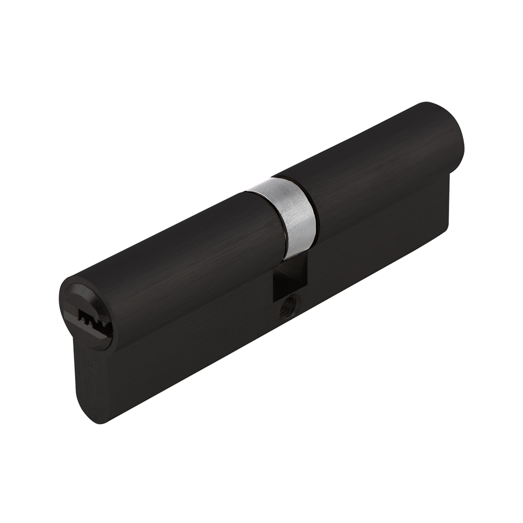 CILINDRO DELUXE INDIVIDUAL FUNCIÓN LLAVE - LLAVE DE ALTA SEGURIDAD - Dexter - Marca mexicana líder en el mercado ferretero ofreciendo cerraduras, bisagras, candados y accesorios para puerta y mueble, brindando gran confianza a nuestros clientes con sus productos de la más alta calidad, buen precio, mayor durabilidad y mejor funcionamiento, manejando materiales de fabricación como Latón, Acero inoxidable, Aluminio etc. Proporcionando mayor seguridad y confianza en la protección de tu hogar, oficina, negocio o cualquier tipo de espacio. Nuestros productos manejan gran variedad de acabados como: Níquel Satinado, Latón Antiguo, Latón Brillante, Blanco, ADK, Negro, Beige entre otros. Con variedad de mecanismos de instalación y tipos de llave.