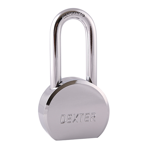 Dexter, La marca se desarrolla con la finalidad de dar a los clientes una opción segura, confiable, funcional, durable y diversa de artículos relacionados con la protección de bienes inmuebles. CANDADO ACERO - CANDADO DE ACERO DE GANCHO LARGO CON LLAVE ESTÁNDAR