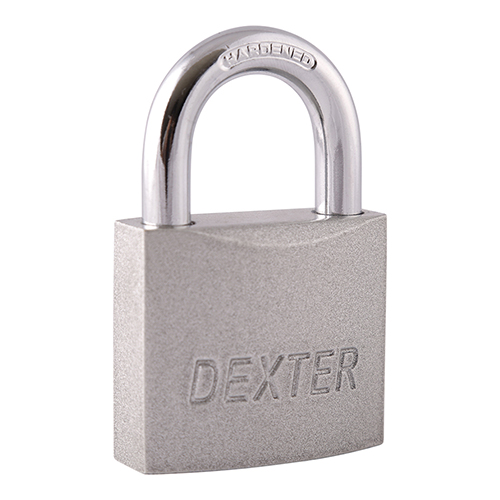 Dexter, La marca se desarrolla con la finalidad de dar a los clientes una opción segura, confiable, funcional, durable y diversa de artículos relacionados con la protección de bienes inmuebles. CANDADO METÁLICO - CANDADO METÁLICO CILINDRO DE HIERRO DE GANCHO CORTO CON LLAVE ESTÁNDAR
