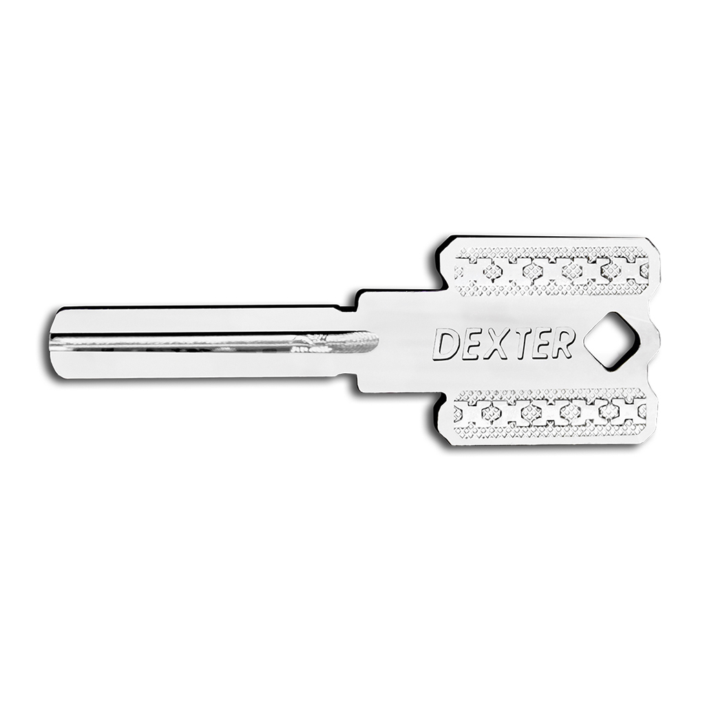 BLANCO DE LLAVE TIPO INVIOLABLE  - Dexter - Marca mexicana líder en el mercado ferretero ofreciendo cerraduras, bisagras, candados y accesorios para puerta y mueble, brindando gran confianza a nuestros clientes con sus productos de la más alta calidad, buen precio, mayor durabilidad y mejor funcionamiento, manejando materiales de fabricación como Latón, Acero inoxidable, Aluminio etc. Proporcionando mayor seguridad y confianza en la protección de tu hogar, oficina, negocio o cualquier tipo de espacio. Nuestros productos manejan gran variedad de acabados como: Níquel Satinado, Latón Antiguo, Latón Brillante, Blanco, ADK, Negro, Beige entre otros. Con variedad de mecanismos de instalación y tipos de llave.