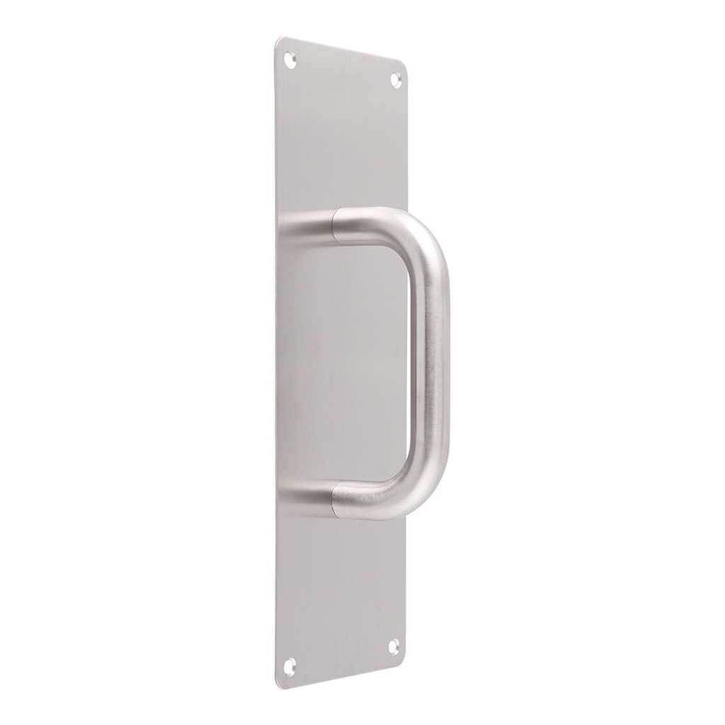 PLACA ESTIRE Y EMPUJE PARA PUERTA DE ACERO INOXIDABLE - Dexter - Marca mexicana líder en el mercado ferretero ofreciendo cerraduras, bisagras, candados y accesorios para puerta y mueble, brindando gran confianza a nuestros clientes con sus productos de la más alta calidad, buen precio, mayor durabilidad y mejor funcionamiento, manejando materiales de fabricación como Latón, Acero inoxidable, Aluminio etc. Proporcionando mayor seguridad y confianza en la protección de tu hogar, oficina, negocio o cualquier tipo de espacio. Nuestros productos manejan gran variedad de acabados como: Níquel Satinado, Latón Antiguo, Latón Brillante, Blanco, ADK, Negro, Beige entre otros. Con variedad de mecanismos de instalación y tipos de llave.