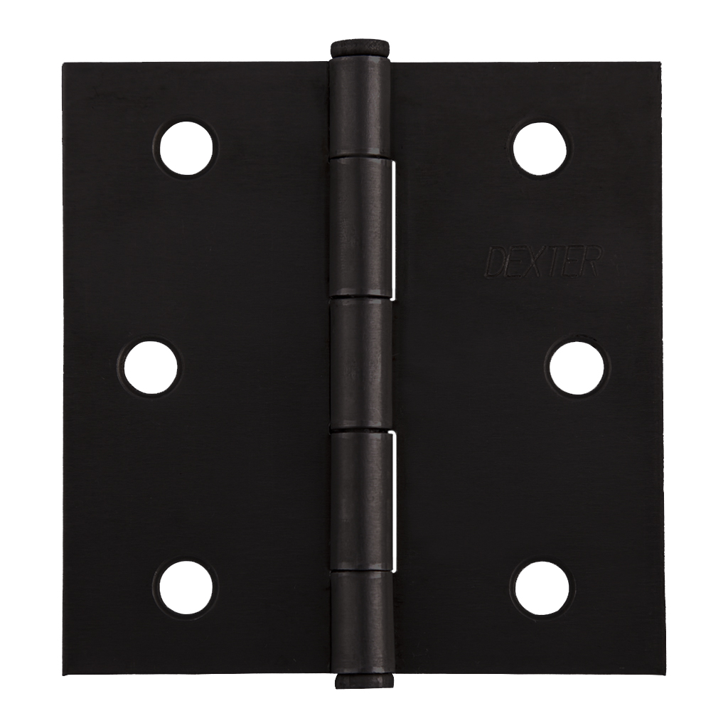 BISAGRA RESIDENCIAL 3" X 3" SIN BALEROS CABEZA PLANA - Dexter - Marca mexicana líder en el mercado ferretero ofreciendo cerraduras, bisagras, candados y accesorios para puerta y mueble, brindando gran confianza a nuestros clientes con sus productos de la más alta calidad, buen precio, mayor durabilidad y mejor funcionamiento, manejando materiales de fabricación como Latón, Acero inoxidable, Aluminio etc. Proporcionando mayor seguridad y confianza en la protección de tu hogar, oficina, negocio o cualquier tipo de espacio. Nuestros productos manejan gran variedad de acabados como: Níquel Satinado, Latón Antiguo, Latón Brillante, Blanco, ADK, Negro, Beige entre otros. Con variedad de mecanismos de instalación y tipos de llave.