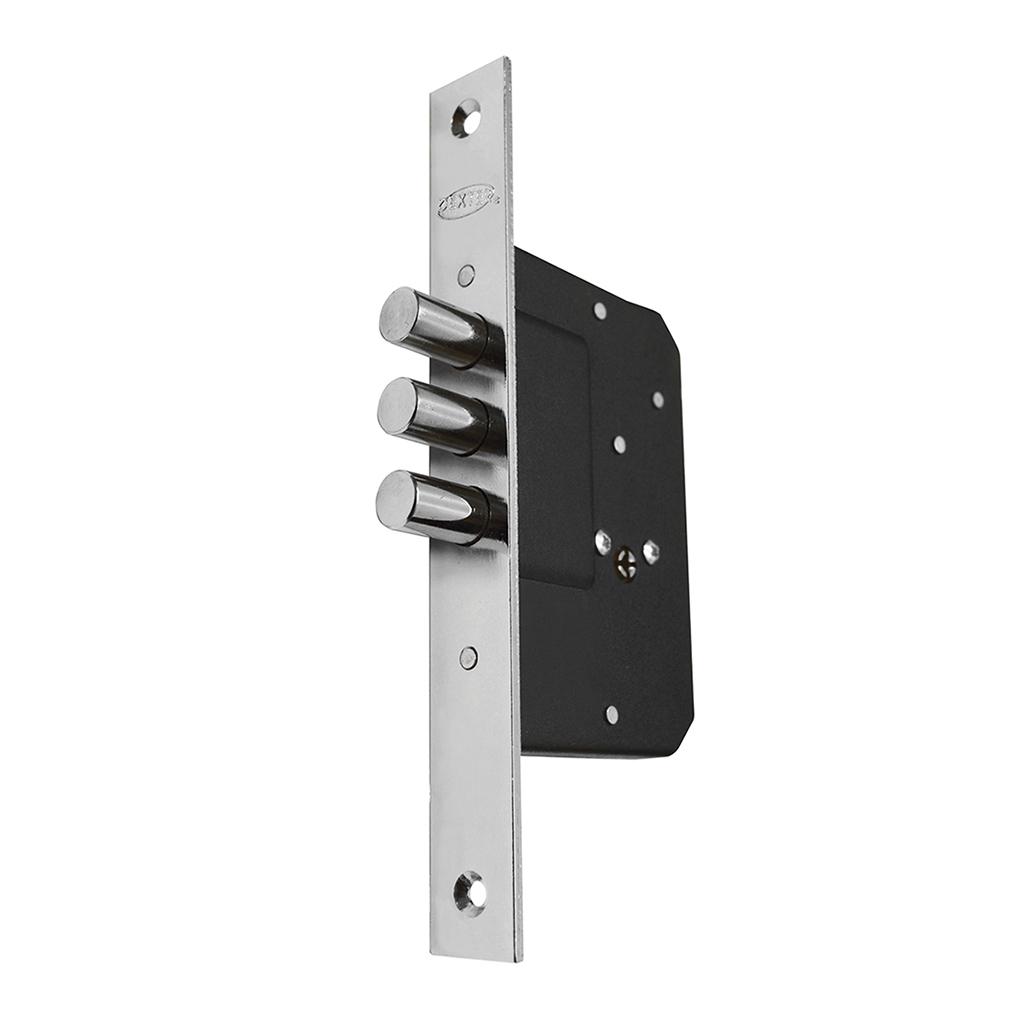 CERROJO DE EMBUTIR FUNCIÓN LLAVE - LLAVE TETRA - Dexter - Marca mexicana líder en el mercado ferretero ofreciendo cerraduras, bisagras, candados y accesorios para puerta y mueble, brindando gran confianza a nuestros clientes con sus productos de la más alta calidad, buen precio, mayor durabilidad y mejor funcionamiento, manejando materiales de fabricación como Latón, Acero inoxidable, Aluminio etc. Proporcionando mayor seguridad y confianza en la protección de tu hogar, oficina, negocio o cualquier tipo de espacio. Nuestros productos manejan gran variedad de acabados como: Níquel Satinado, Latón Antiguo, Latón Brillante, Blanco, ADK, Negro, Beige entre otros. Con variedad de mecanismos de instalación y tipos de llave.