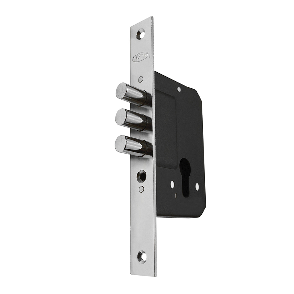 CERROJO DE EMBUTIR SIN CILINDRO - Dexter - Marca mexicana líder en el mercado ferretero ofreciendo cerraduras, bisagras, candados y accesorios para puerta y mueble, brindando gran confianza a nuestros clientes con sus productos de la más alta calidad, buen precio, mayor durabilidad y mejor funcionamiento, manejando materiales de fabricación como Latón, Acero inoxidable, Aluminio etc. Proporcionando mayor seguridad y confianza en la protección de tu hogar, oficina, negocio o cualquier tipo de espacio. Nuestros productos manejan gran variedad de acabados como: Níquel Satinado, Latón Antiguo, Latón Brillante, Blanco, ADK, Negro, Beige entre otros. Con variedad de mecanismos de instalación y tipos de llave.