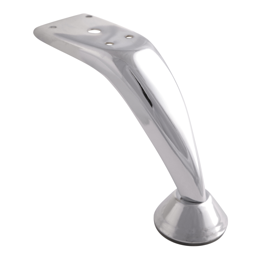 PATA B183 PARA SOFÁ - Handy Home - Handy home ofrece una gama extensa de herrajes, Jaladeras y Accesorios para mueble de madera, diseñados con la más alta calidad y precio accesible. Contamos con gran variedad de herrajes para cocina y gabinetes entre los que se encuentras correderas para cajón, bisagras bidimensionales y Jaladeras para mueble, fabricadas con variedad de materiales de alta calidad como acero inoxidable, acero galvanizado, zamac, aluminio, nylon etc. Que darán un toque moderno y una decoración única a tus muebles. Contamos con toda una línea completa de accesorios para closet que van desde el tubo, rodamientos, colgador de ganchos hasta tornillos para madera que te ayudaran a la fijación y soporte que necesitan tus puertas y muebles.