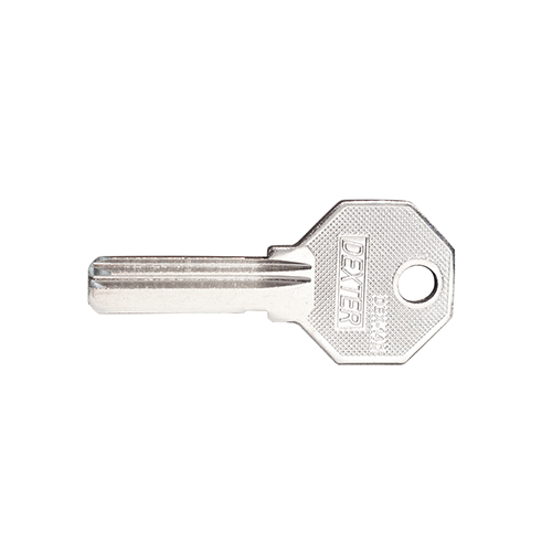 Dexter, La marca se desarrolla con la finalidad de dar a los clientes una opción segura, confiable, funcional, durable y diversa de artículos relacionados con la protección de bienes inmuebles. DEX-14D - BLANCO DE LLAVE TIPO DEX-14D