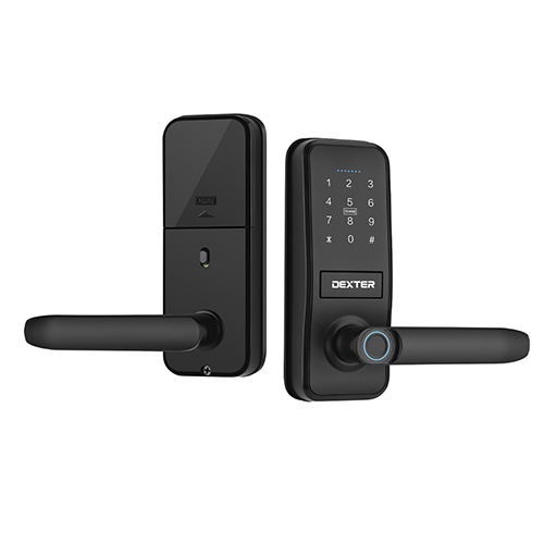 Dexter, La marca se desarrolla con la finalidad de dar a los clientes una opción segura, confiable, funcional, durable y diversa de artículos relacionados con la protección de bienes inmuebles. MANIJA INTELIGENTE P130 - CERRADURA INTELIGENTE DE MANIJA TUBULAR P130 CONECTIVIDAD BLUETOOTH Ó WIFI