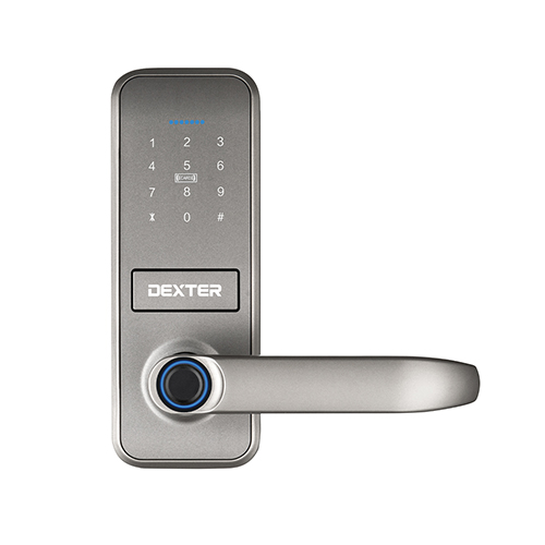 Dexter, La marca se desarrolla con la finalidad de dar a los clientes una opción segura, confiable, funcional, durable y diversa de artículos relacionados con la protección de bienes inmuebles. MANIJA INTELIGENTE P130 - CERRADURA INTELIGENTE DE MANIJA TUBULAR P130 CONECTIVIDAD BLUETOOTH Ó WIFI