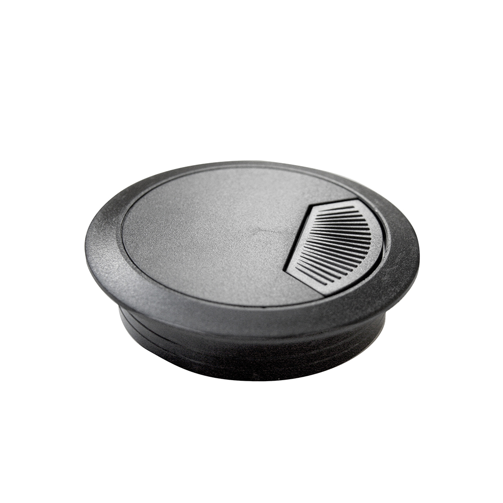 PASACABLES PARA MUEBLE - Handy Home - Handy home ofrece una gama extensa de herrajes, Jaladeras y Accesorios para mueble de madera, diseñados con la más alta calidad y precio accesible. Contamos con gran variedad de herrajes para cocina y gabinetes entre los que se encuentras correderas para cajón, bisagras bidimensionales y Jaladeras para mueble, fabricadas con variedad de materiales de alta calidad como acero inoxidable, acero galvanizado, zamac, aluminio, nylon etc. Que darán un toque moderno y una decoración única a tus muebles. Contamos con toda una línea completa de accesorios para closet que van desde el tubo, rodamientos, colgador de ganchos hasta tornillos para madera que te ayudaran a la fijación y soporte que necesitan tus puertas y muebles.